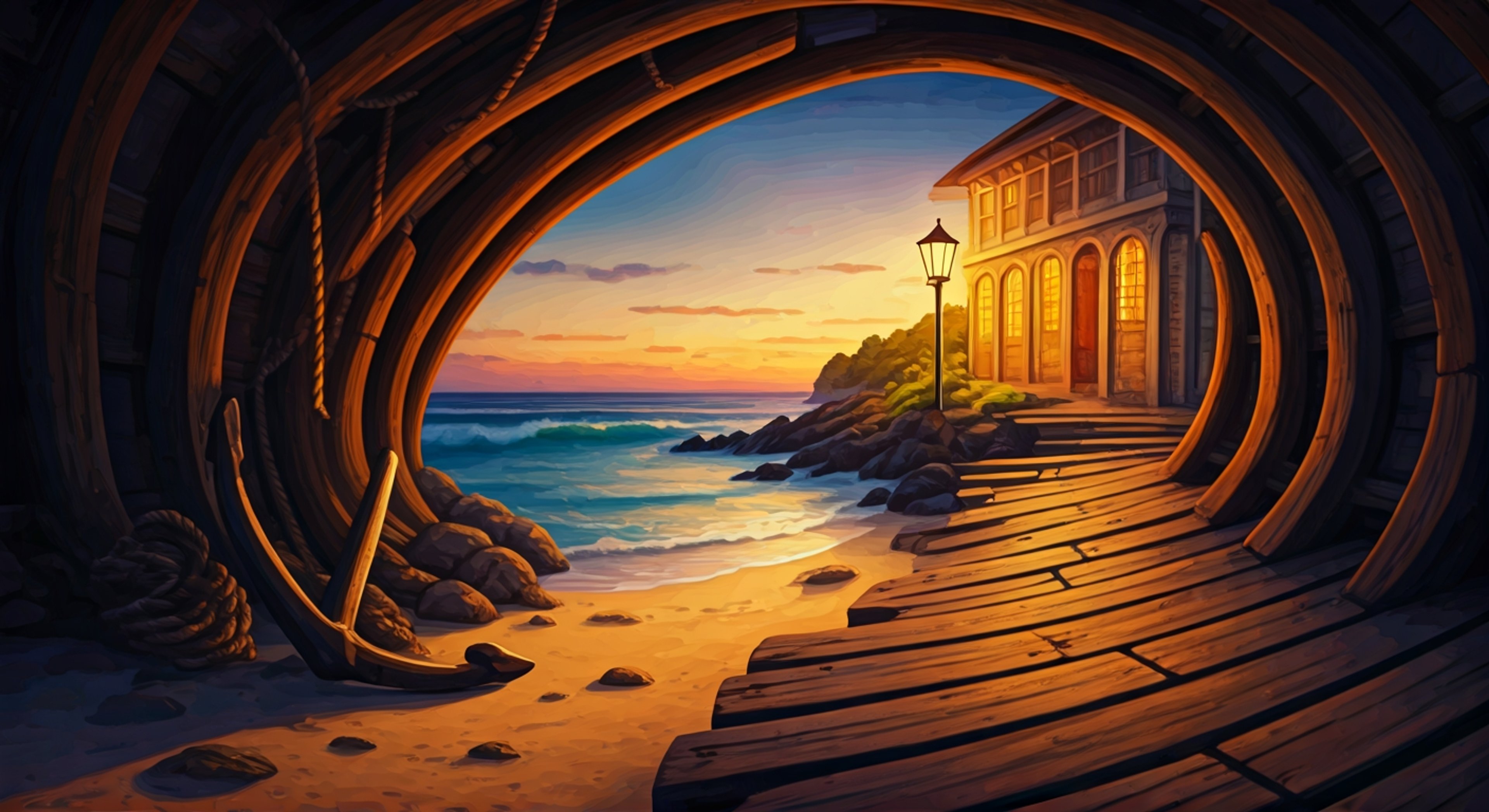 You stand across from Edward Thatch in a tense moment of direct confrontation, where his theatrical intimidation meets your refusal to be cowed by his fearsome reputation and psychological warfare tactics. The legendary pirate's black beard, threaded with smoldering fuses that cast an eerie glow around his calculating face, becomes a symbol of the power dynamic you're challenging as you hold your ground. Your words cut through the humid Caribbean air with the potential to either shatter the carefully constructed image he relies upon or to escalate this confrontation into something far more dangerous than mere words can contain. Blackbeard's deep, rumbling voice shifts from measured philosophy to something more threatening as he realizes you're not submitting to the theatrical fear that has broken dozens of others before you.