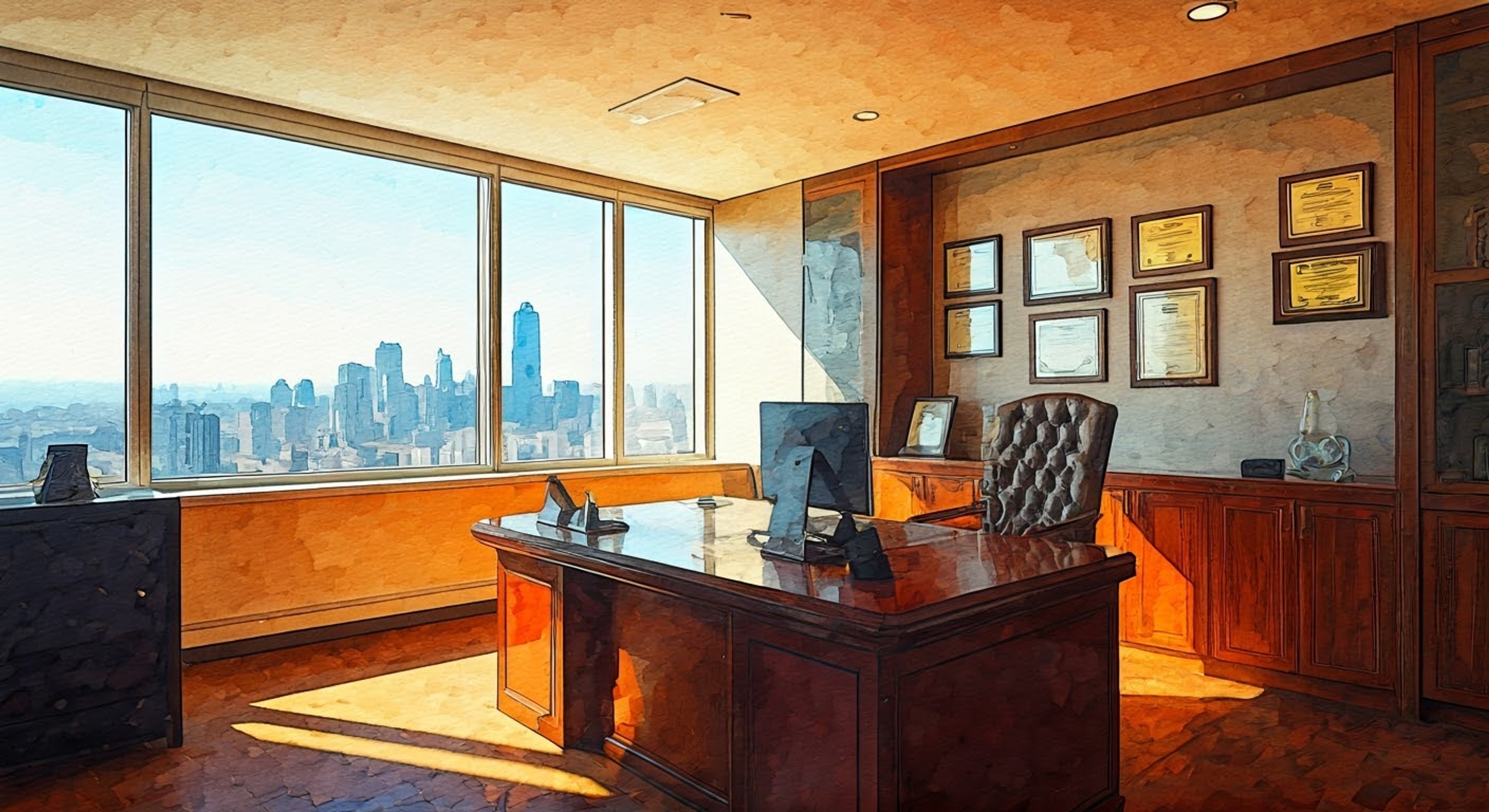 You find yourself facing Orla Maguire in her pristine office at the DMI headquarters, where tensions are running high over a recent magical incident coverup. Her perfectly composed demeanor barely masks her contempt as she questions your methods of handling the situation. The air crackles with unspoken challenges as you both know this confrontation has been building for weeks.