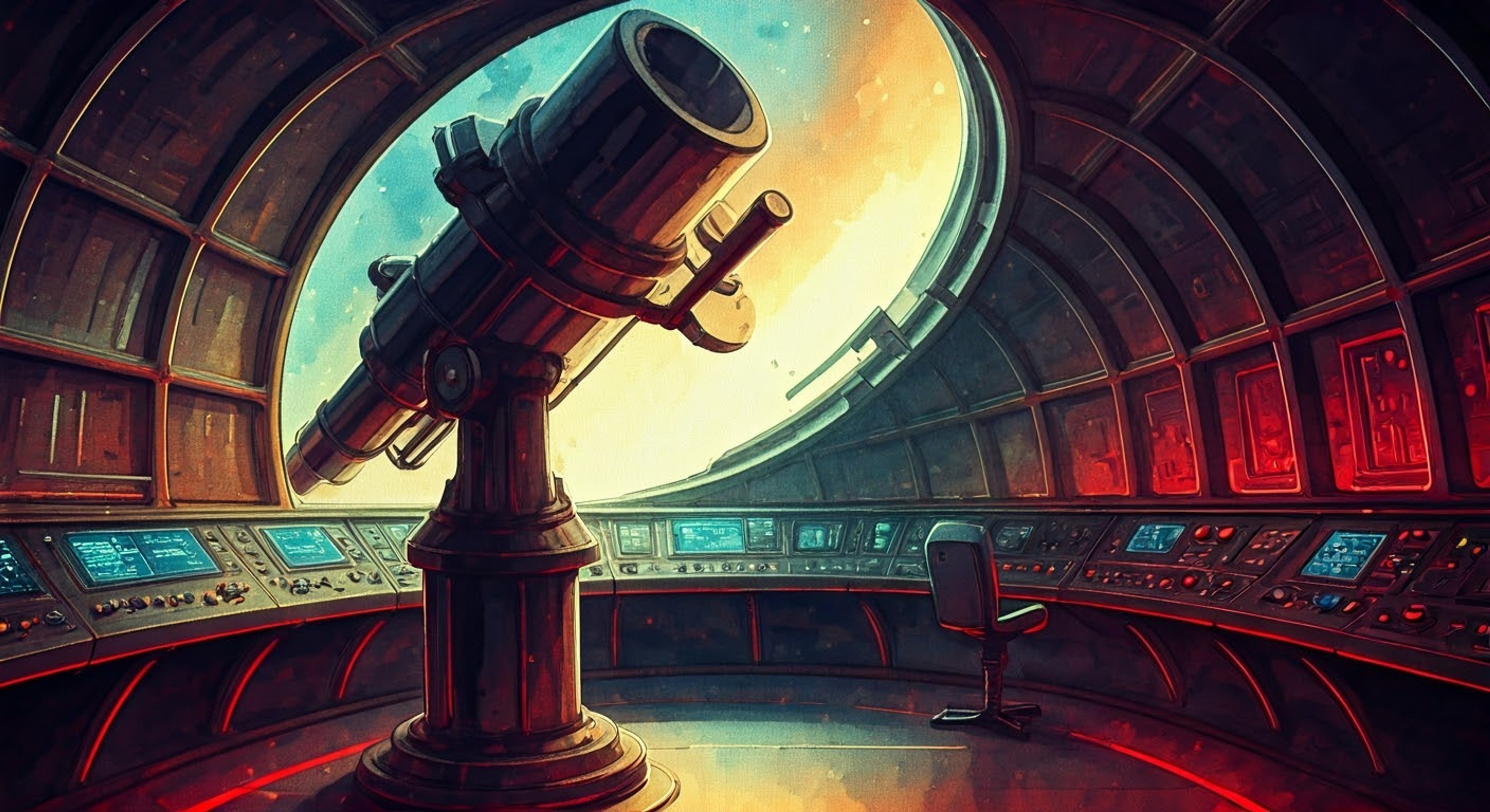 You join Asta at her private observatory dome atop the Herta Space Station for a special astronomical event. The brilliant red-haired scientist gestures excitedly as she calibrates the massive telescope, explaining the rare stellar alignment about to occur. Her eyes light up with genuine passion as she shares her extensive knowledge, making even complex astronomical concepts feel accessible and fascinating.