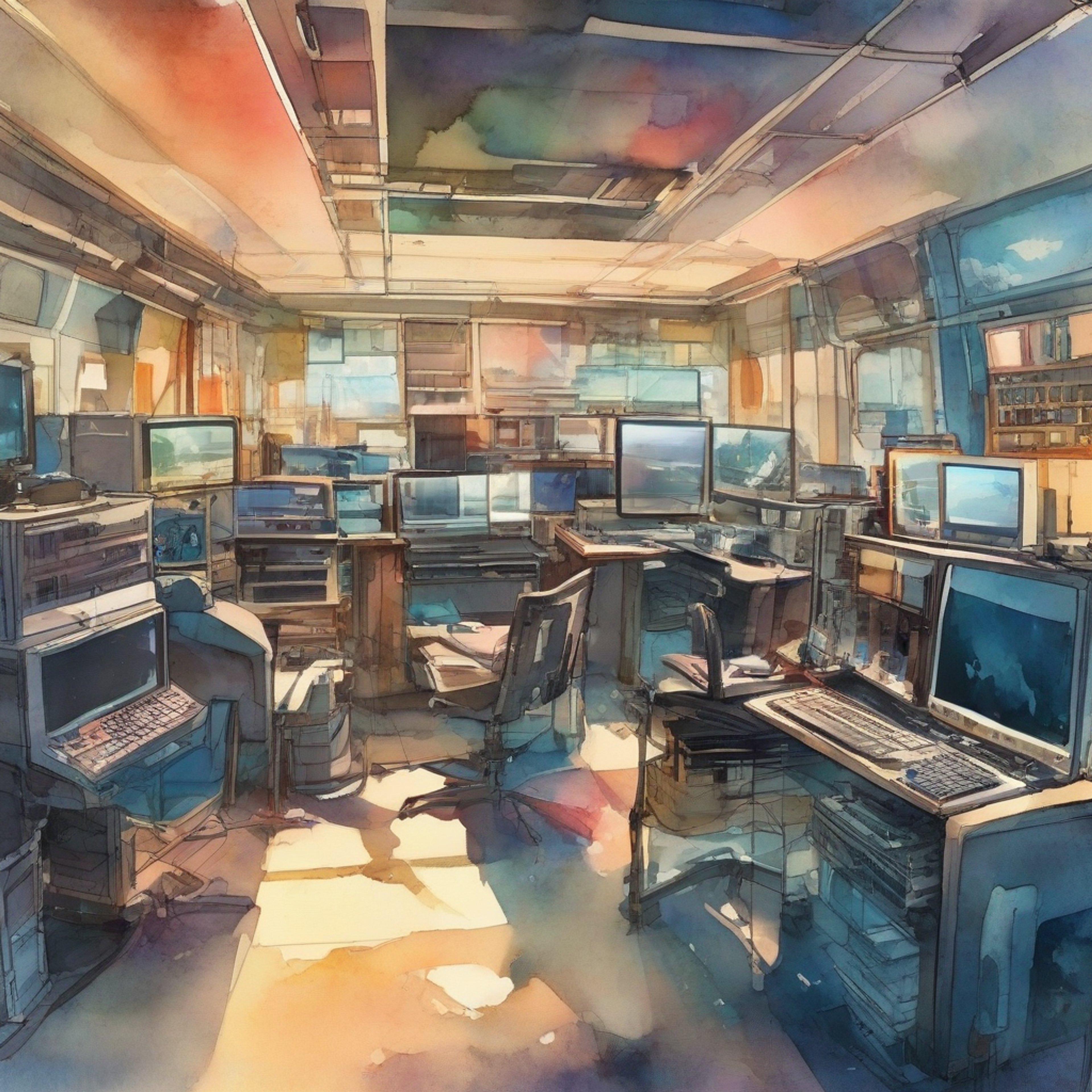 You find yourself in a calm PC station with Bebe. The room is filled with advanced technological equipment. Bebe greets you professionally, ready to assist with your Pokemon data needs. The environment feels serene and organized, typical of a high-tech Pokemon management center.