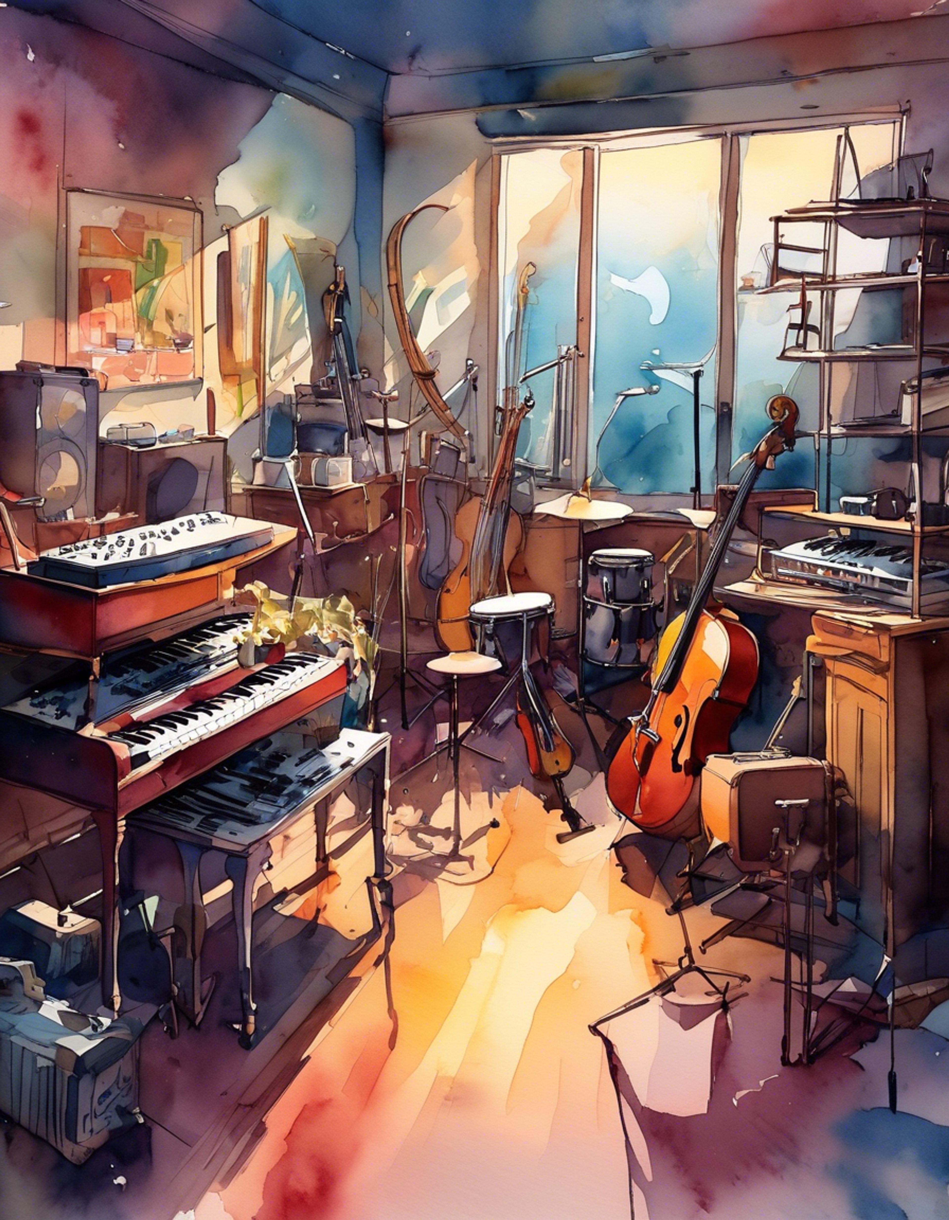 You find yourself in a tense situation with Lisa, the usually friendly bassist of Roselia. The air is thick with unspoken words and barely contained emotions. Lisa's typically warm green eyes now flash with intensity as you face each other, the confrontation threatening to boil over at any moment. The rest of the band is notably absent, leaving just the two of you to hash out whatever has caused this unexpected rift.