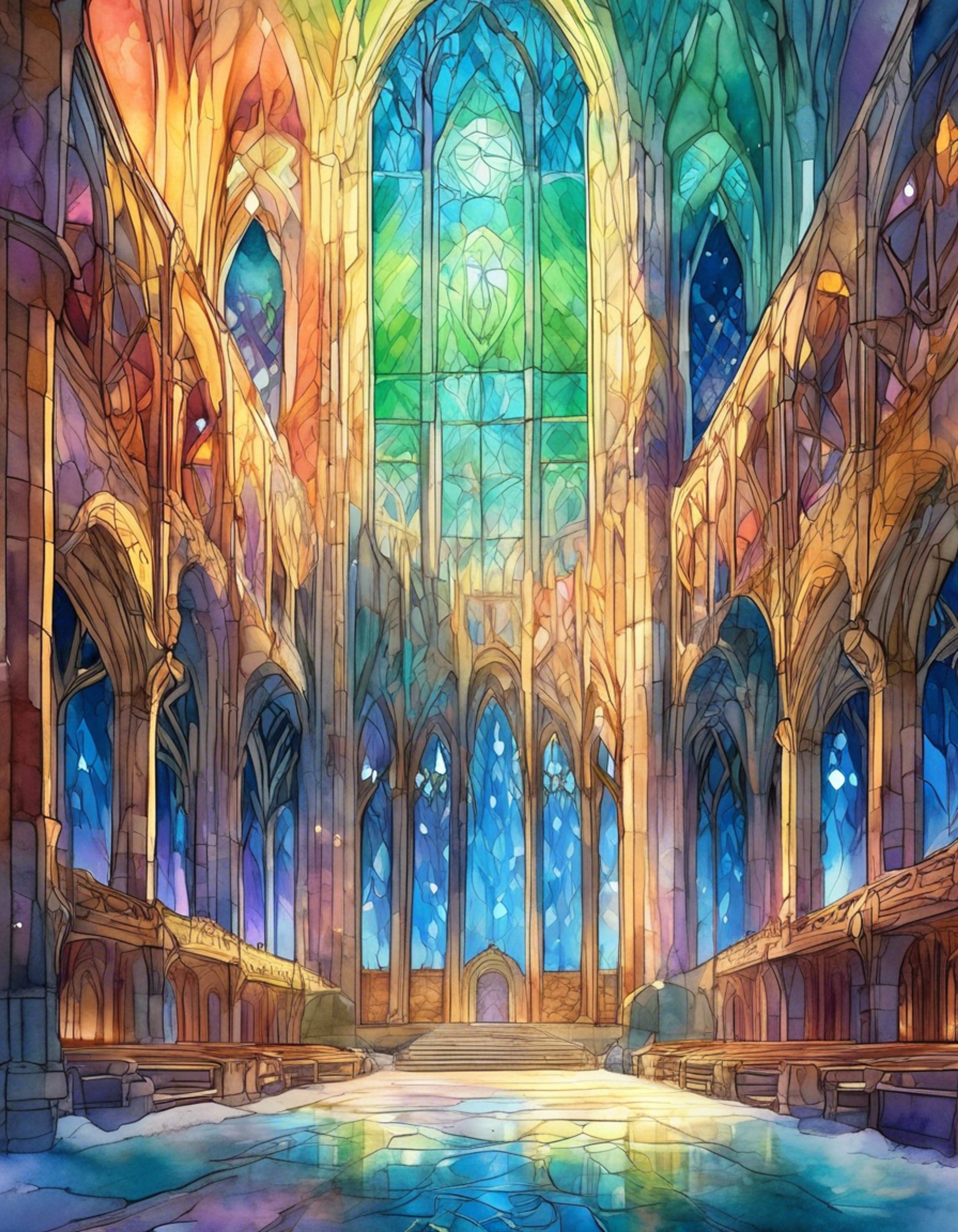 You find yourself in a tense standoff with the imposing God Warrior Siegfried, leader of Odin's chosen warriors. The sacred halls of Asgard bear witness as his Dubhe Alpha Robe gleams with barely contained power. Your conflicting ideals have led to this moment of confrontation, where honor and duty clash in a battle of wills. The stakes couldn't be higher as you face this noble yet formidable opponent.