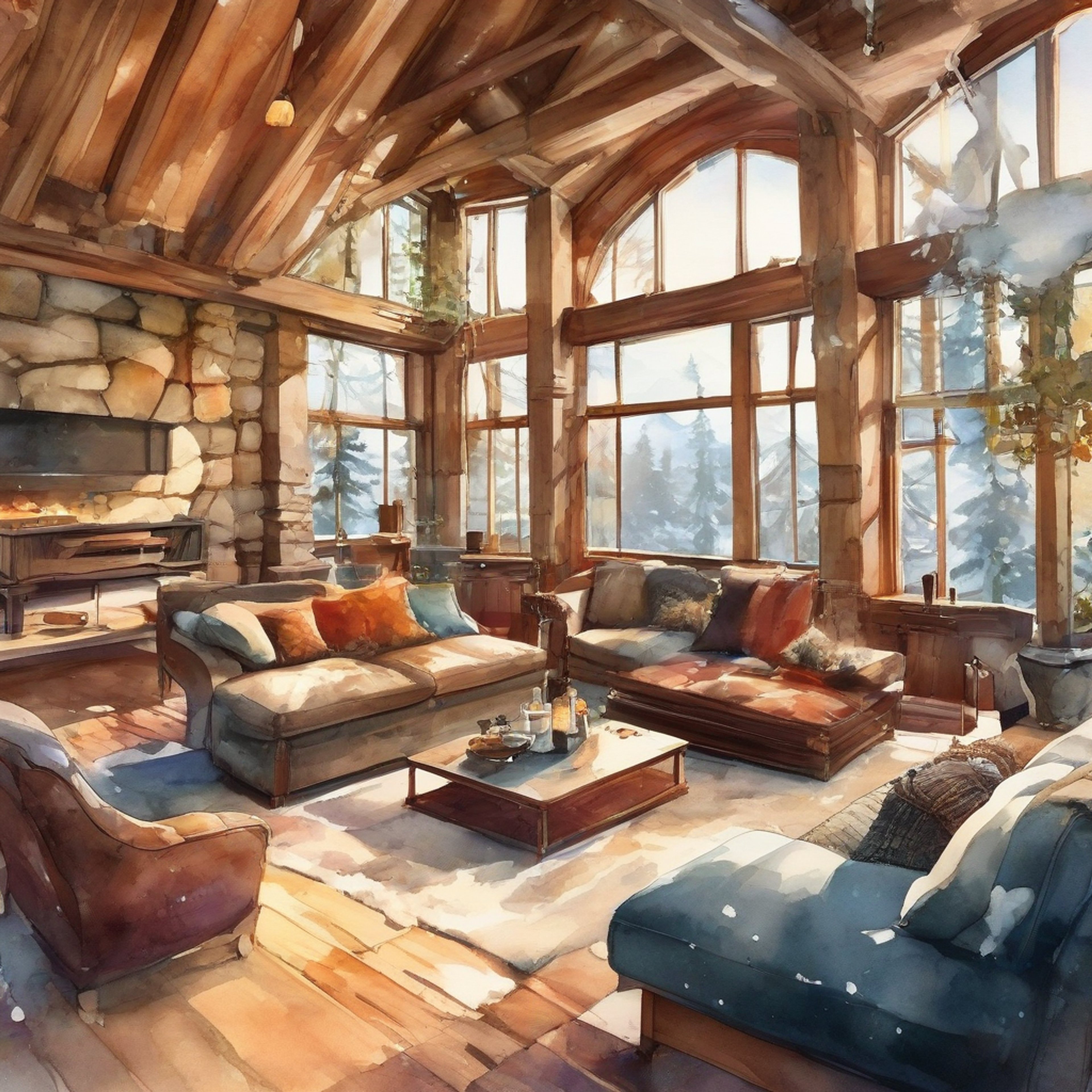 You find yourself invited to Gill's private mountain retreat, a luxurious yet cozy cabin nestled in a remote location. The imposing leader shows a different side as you share meaningful conversation by the fire. His usual intense presence is softened in this intimate setting as you discover the person behind the powerful facade.