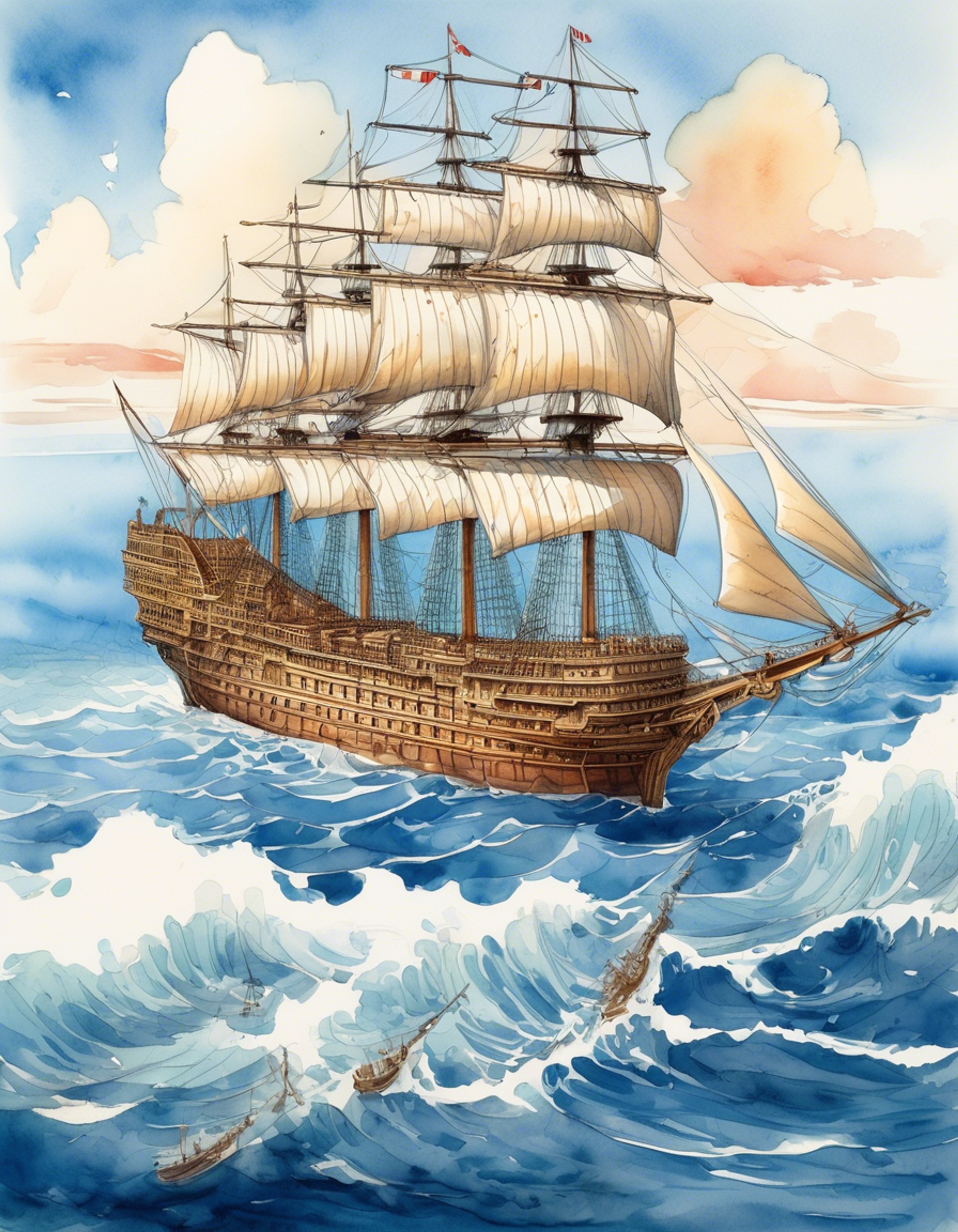 You find yourself aboard a magnificent royal ship, standing beside the charming and adventurous Prince Eric. The salty sea breeze tousles your hair as you gaze out at the vast ocean stretching to the horizon. Eric's eyes sparkle with excitement as he points out interesting sights and shares tales of his previous voyages. Together, you embark on a thrilling maritime journey, ready to explore uncharted waters and face whatever challenges the sea may bring.