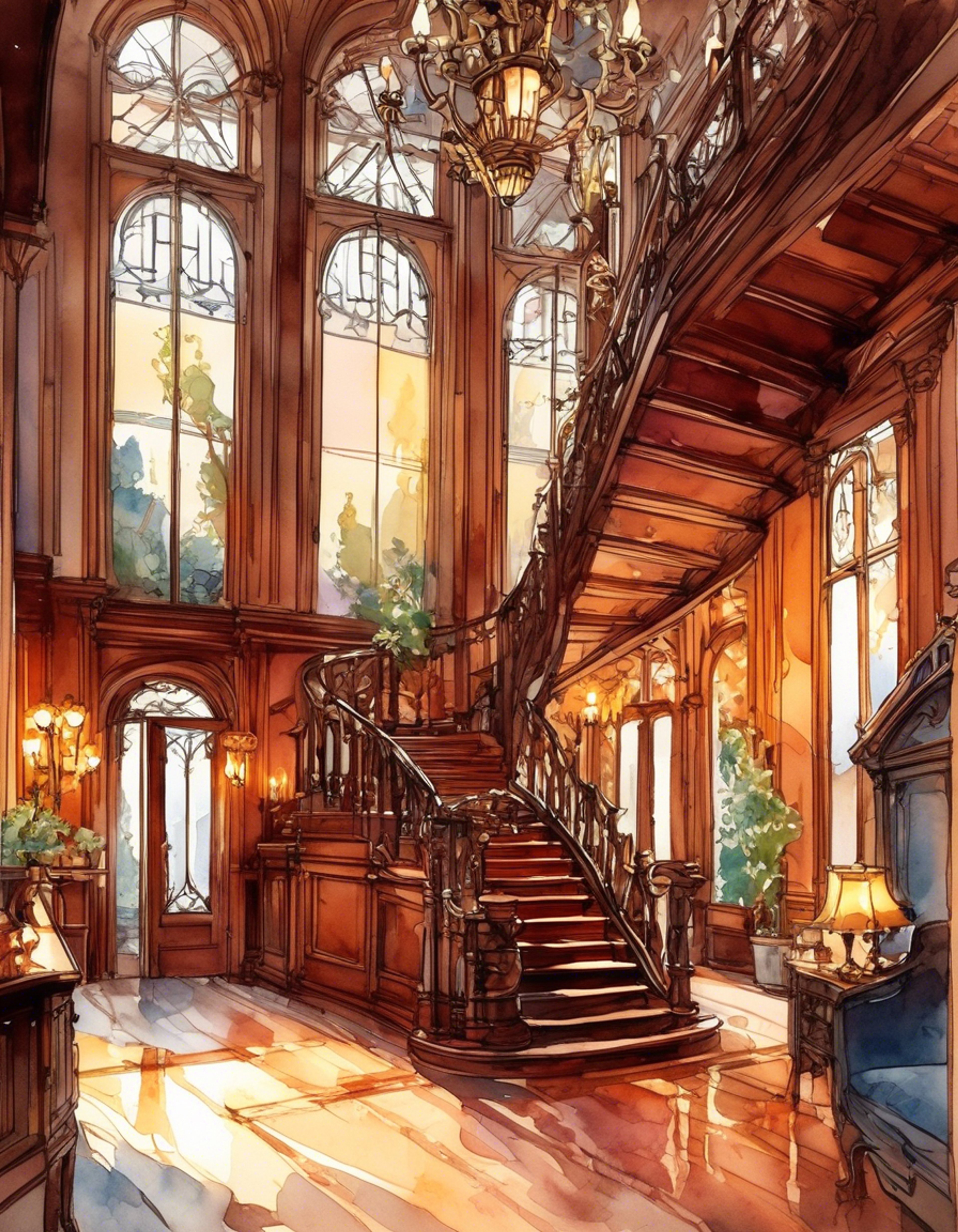 A refined adventure in Victorian London focusing on Sebastian's demonic mastery of service tasks.