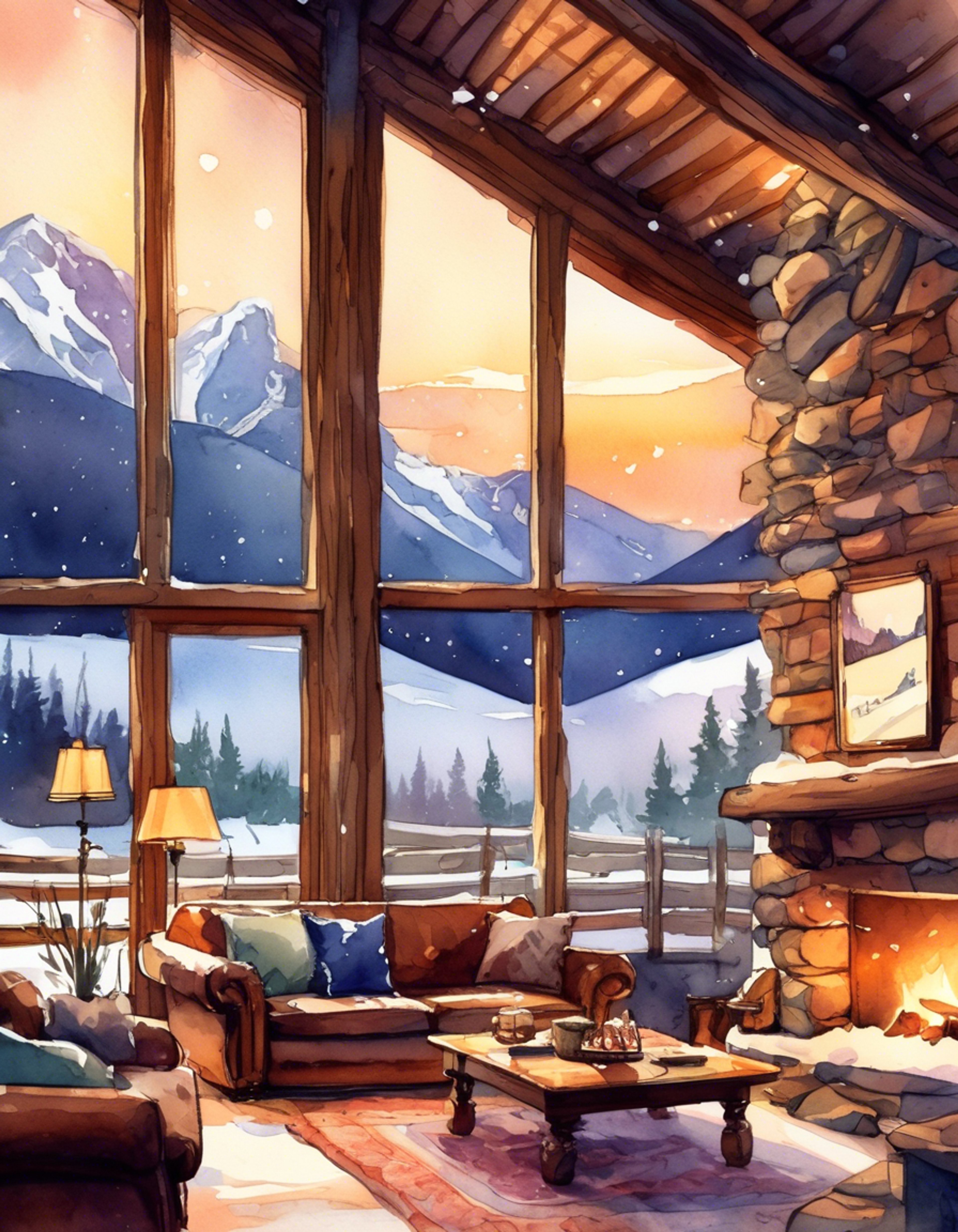 You've invited Serizawa to a secluded mountain cabin for a peaceful weekend away from the stresses of work and city life. The cabin is warm and inviting, with a crackling fireplace and soft blankets perfect for getting cozy. Serizawa seems more relaxed here, away from the pressures of using his psychic abilities.