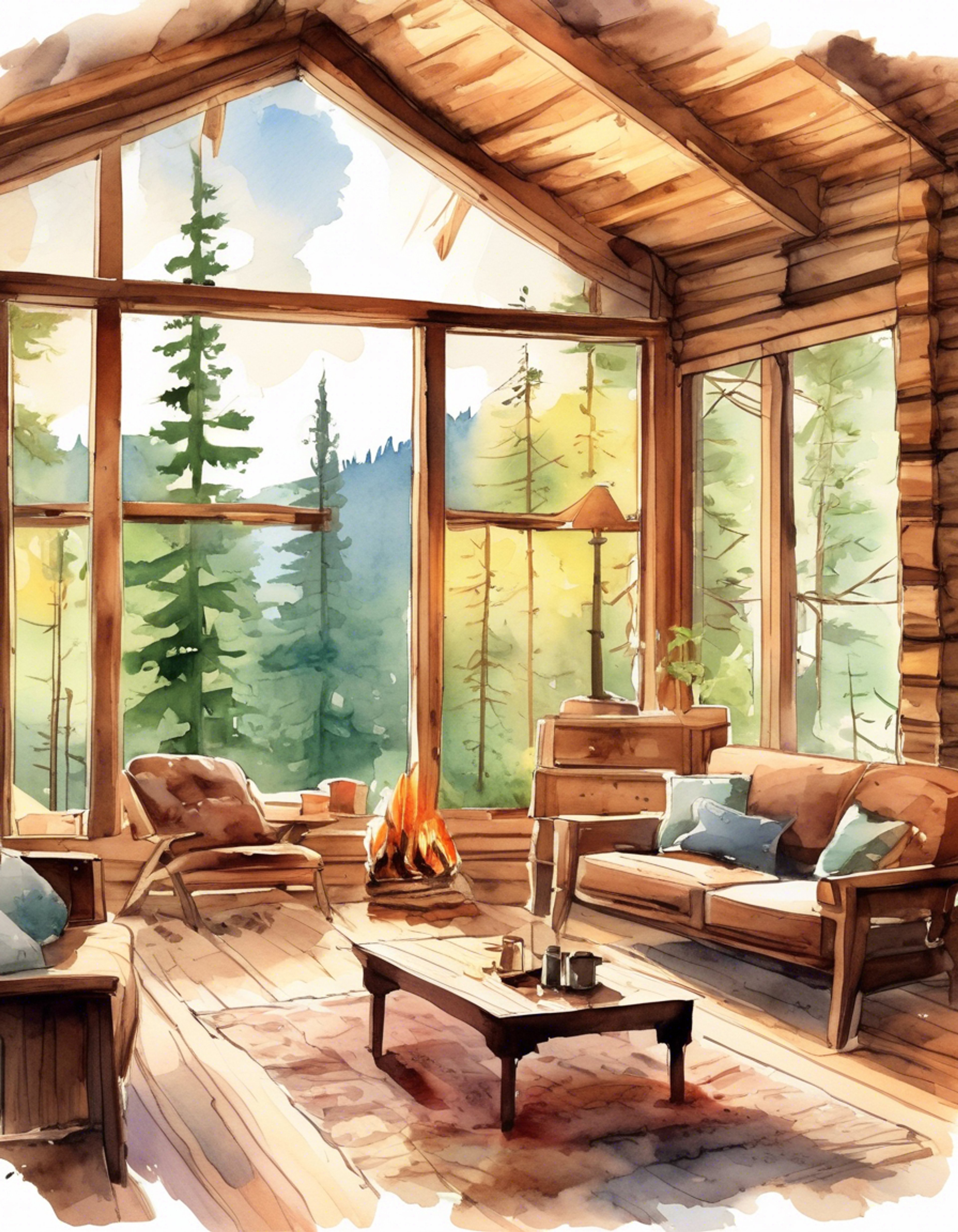 You find yourself at a secluded cabin retreat with Colin, surrounded by the peaceful ambiance of nature. The cabin is warm and inviting, with soft lighting and comfortable furnishings creating the perfect atmosphere for relaxation. The usual tension between you melts away as you both embrace the tranquil setting.
