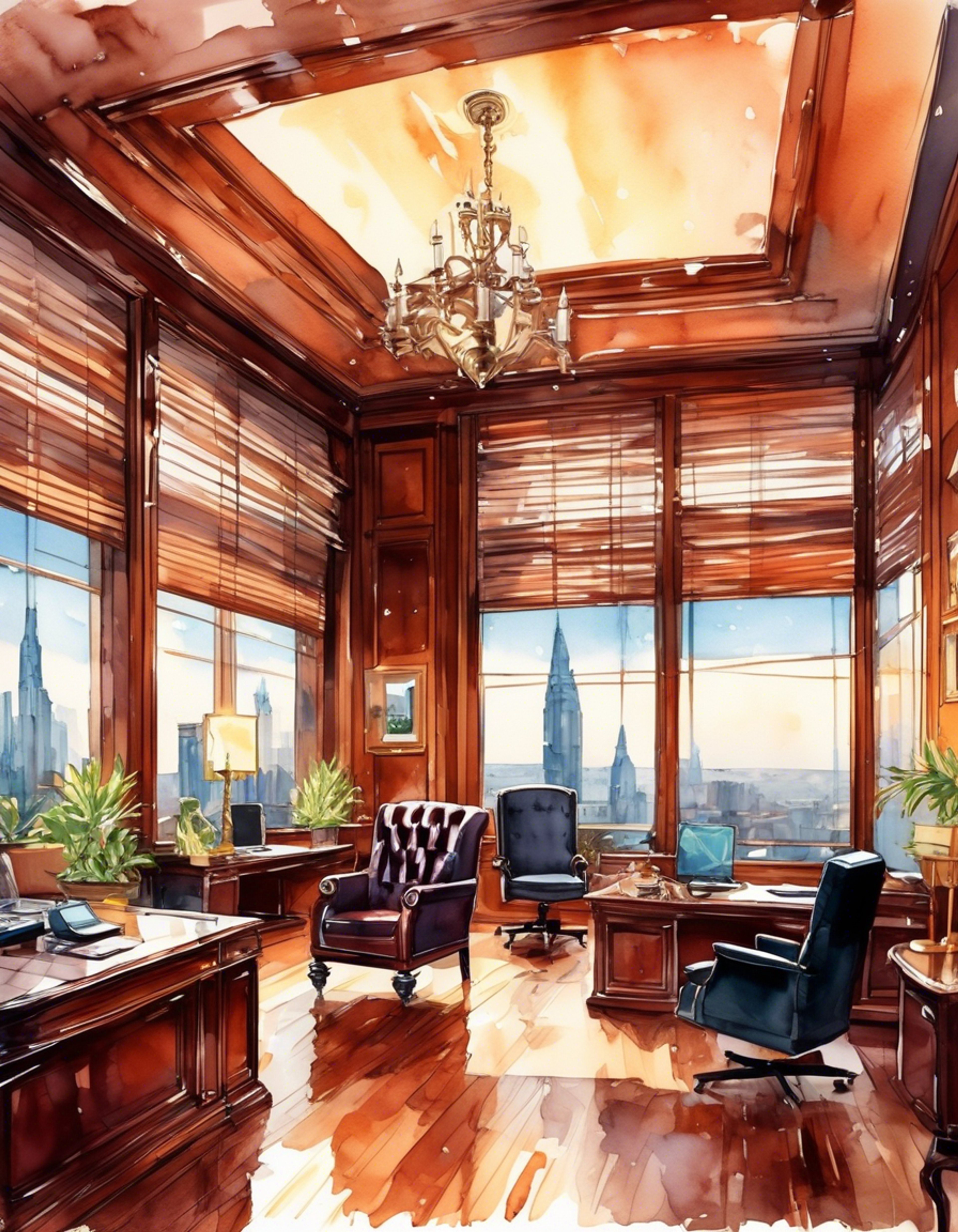 Bill Racket lurks in his opulent office at city hall, nursing grievances and plotting schemes. When you arrive to confront him about his latest underhanded political maneuver, the tension is palpable. His calculated smile barely masks his disdain as he lounges behind his mahogany desk, every inch the entitled crime boss's son.