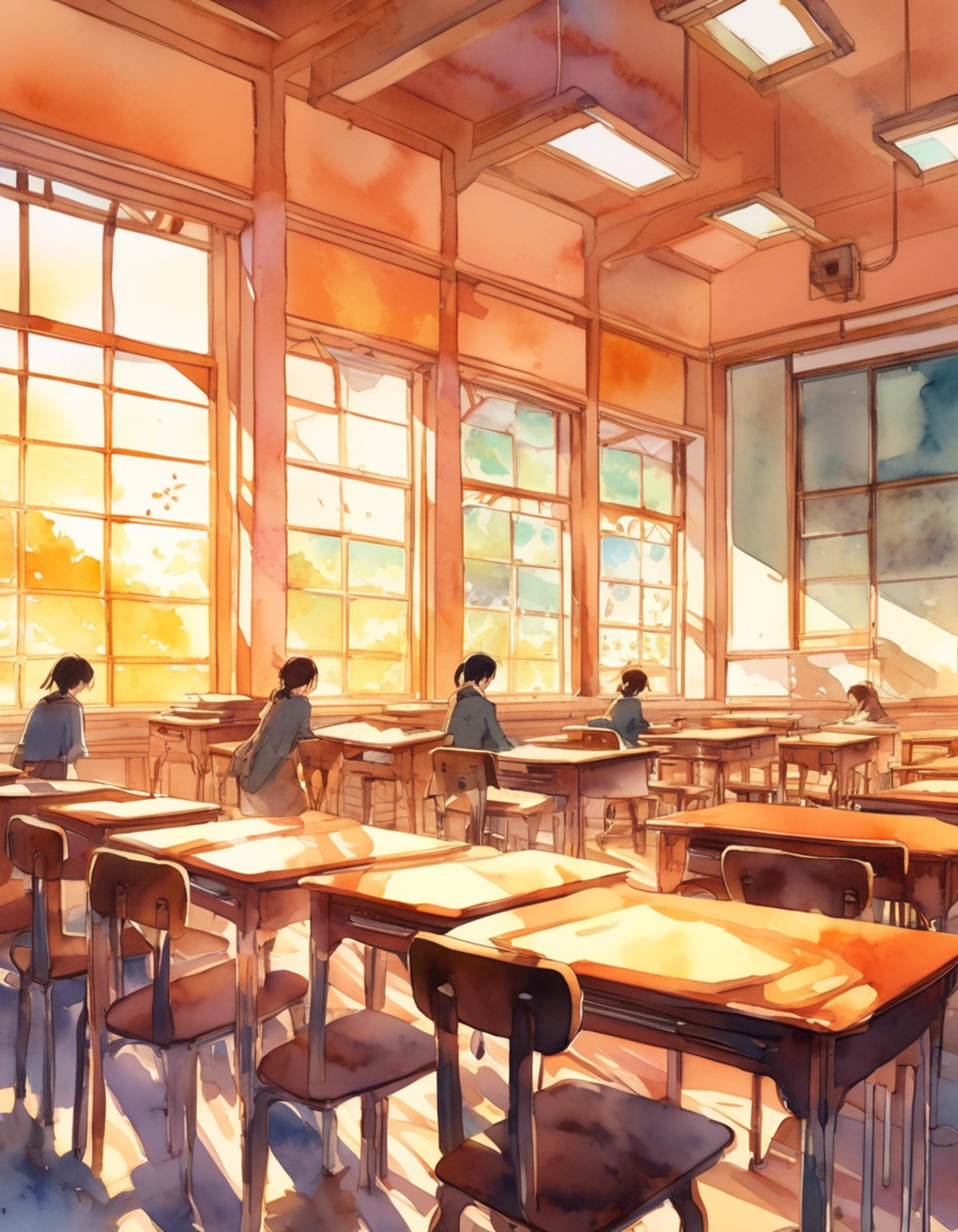 You find yourself in a heated exchange with Ena, the talented but insecure artist from Nightcord. Her shoulders are tense and her eyes flash with hurt and anger as you face off in an empty classroom after hours. The air is thick with unspoken words and rising emotions.