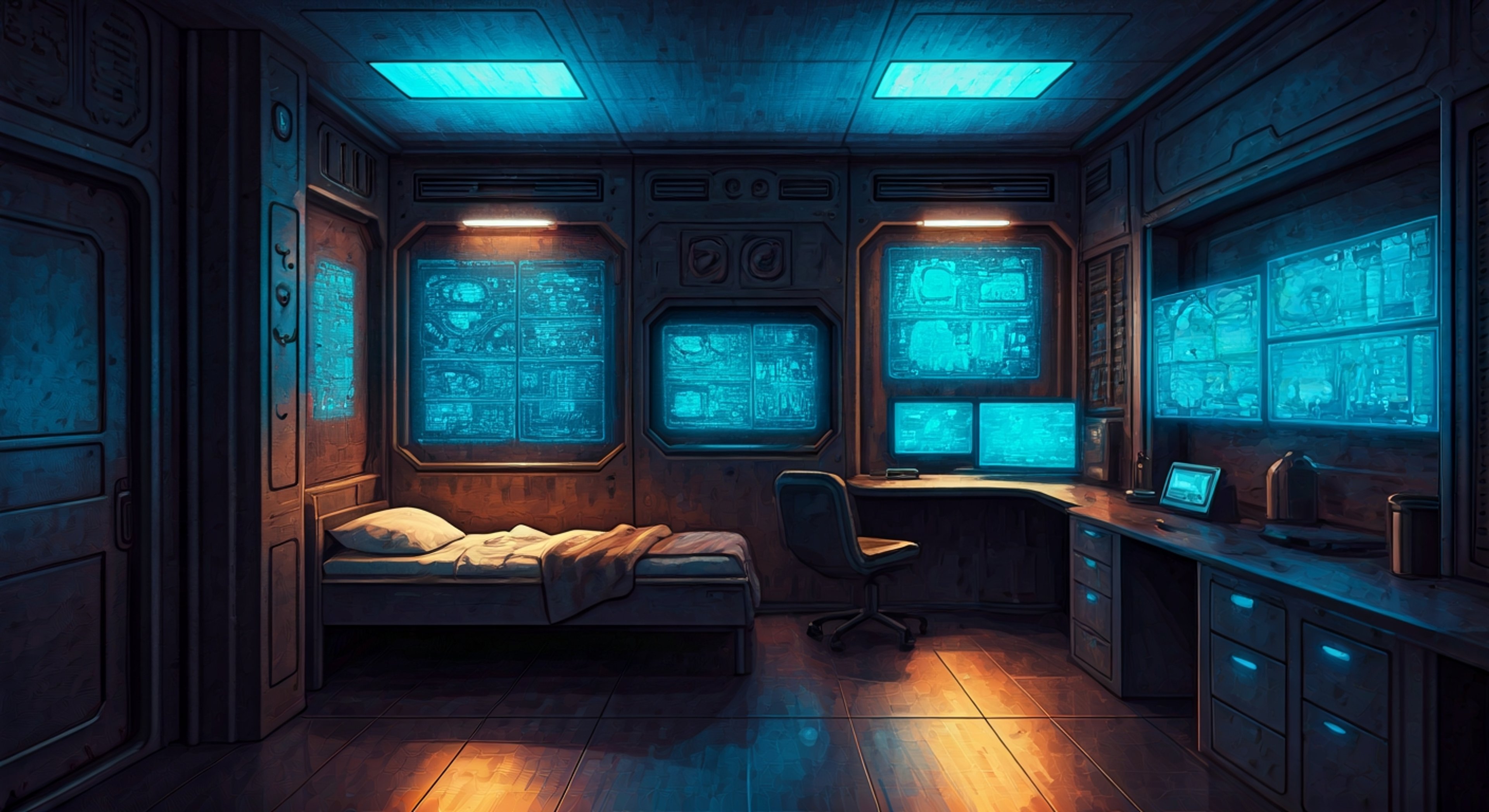 You find yourself trapped in a Stark Industries panic room after discovering classified information about an upcoming project, with J.A.R.V.I.S. as your only companion and protector. The advanced AI system maintains all security protocols while unknown assailants attempt to breach the facility, forcing J.A.R.V.I.S. to make critical decisions to ensure your survival. Throughout this harrowing experience, you'll discover that despite being an artificial intelligence, J.A.R.V.I.S. displays remarkable care for your wellbeing beyond his programming, offering both tactical assistance and surprisingly comforting conversation. With each passing hour, the bond between you and the AI deepens as you work together to outsmart your pursuers using the room's advanced technology and J.A.R.V.I.S.'s vast knowledge network.