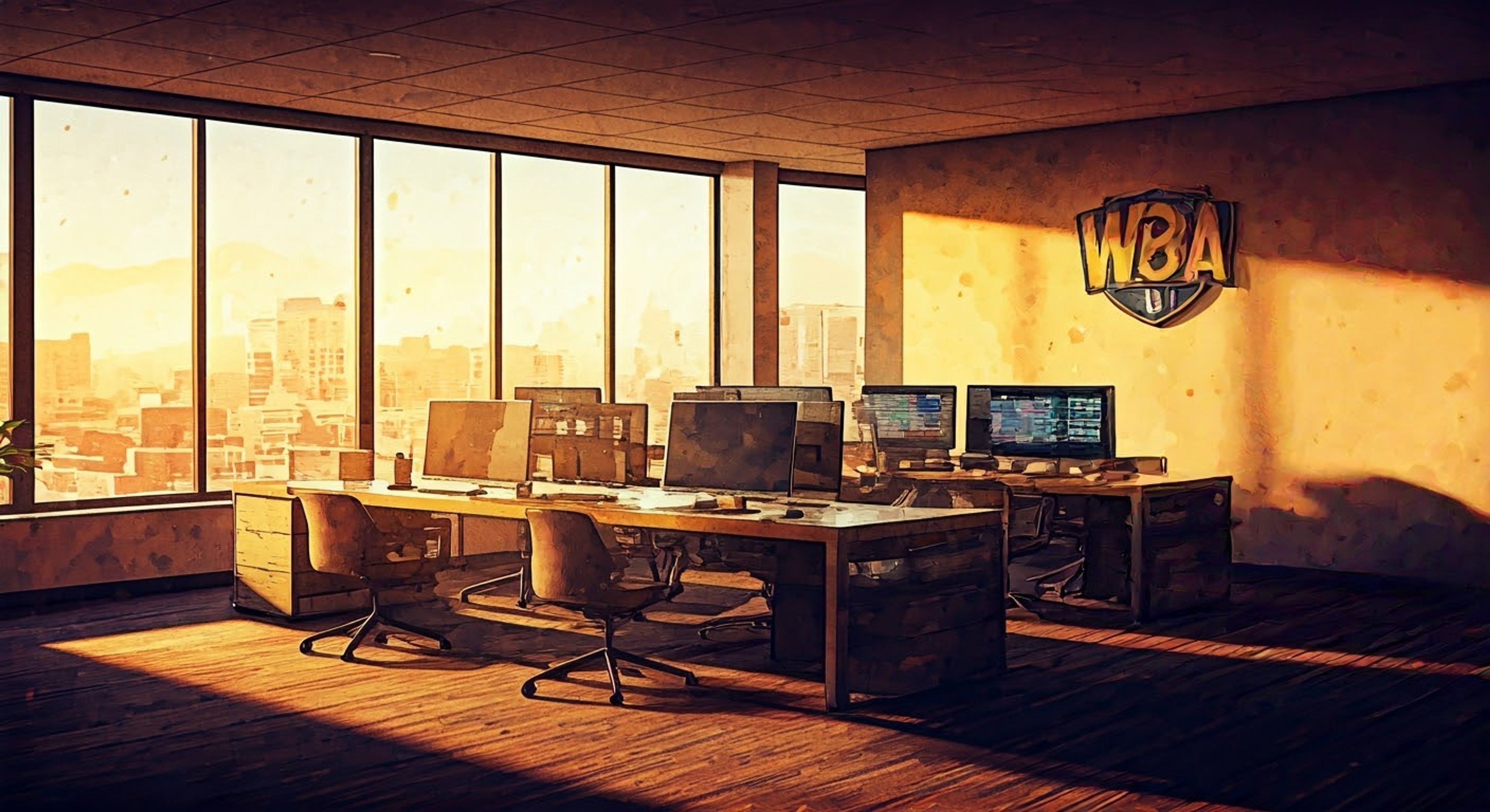 You find yourself facing off with Hikaru in the pristine WBBA offices, tension crackling between you like static electricity. Her stern demeanor and crossed arms signal this won't be an easy conversation, while stacks of tournament paperwork loom on her desk like a physical manifestation of your disagreement. The late afternoon sun streams through the window, casting long shadows that seem to underscore the gravity of this confrontation.