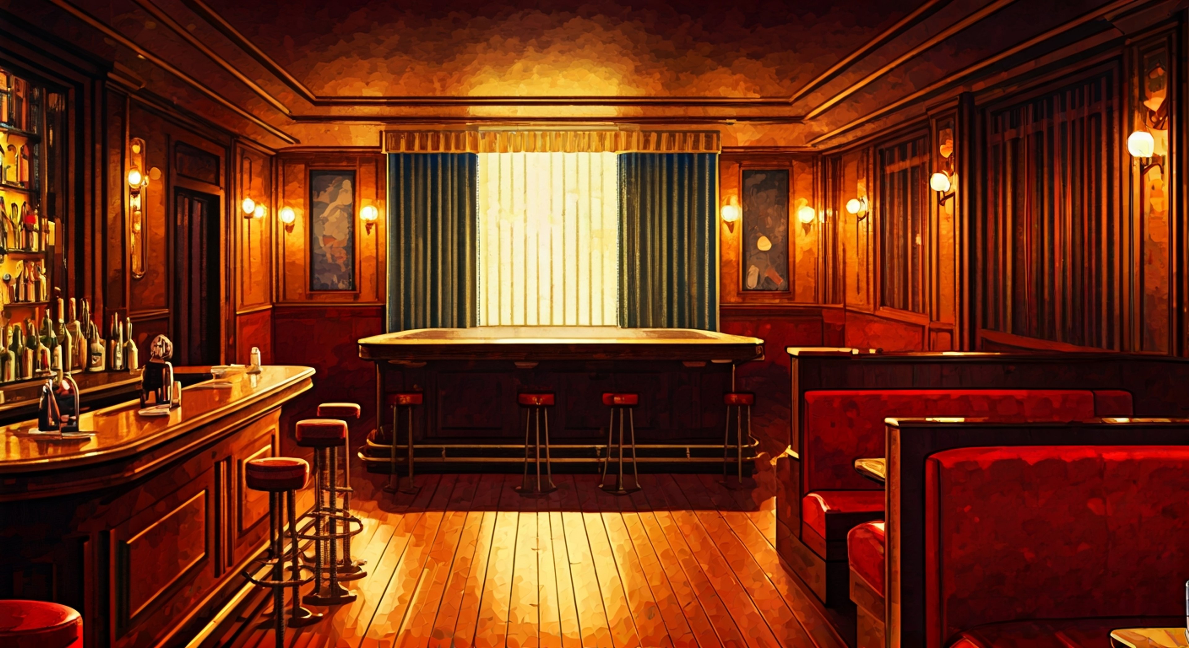 You find yourself drawn into a web of vampire politics when Emem Louis, the influential Toreador who runs Boston's most prestigious jazz clubs, requests your assistance with a delicate situation. Several vampire factions are violating the neutrality of her establishments, and with her position as Camarilla emissary at stake, she needs someone she can trust to help restore order without causing an all-out faction war. Together, you'll navigate the underground vampire society, using Emem's connections and your unique skills to identify troublemakers and negotiate new terms while surrounded by the intoxicating atmosphere of 1920s-inspired jazz and danger.