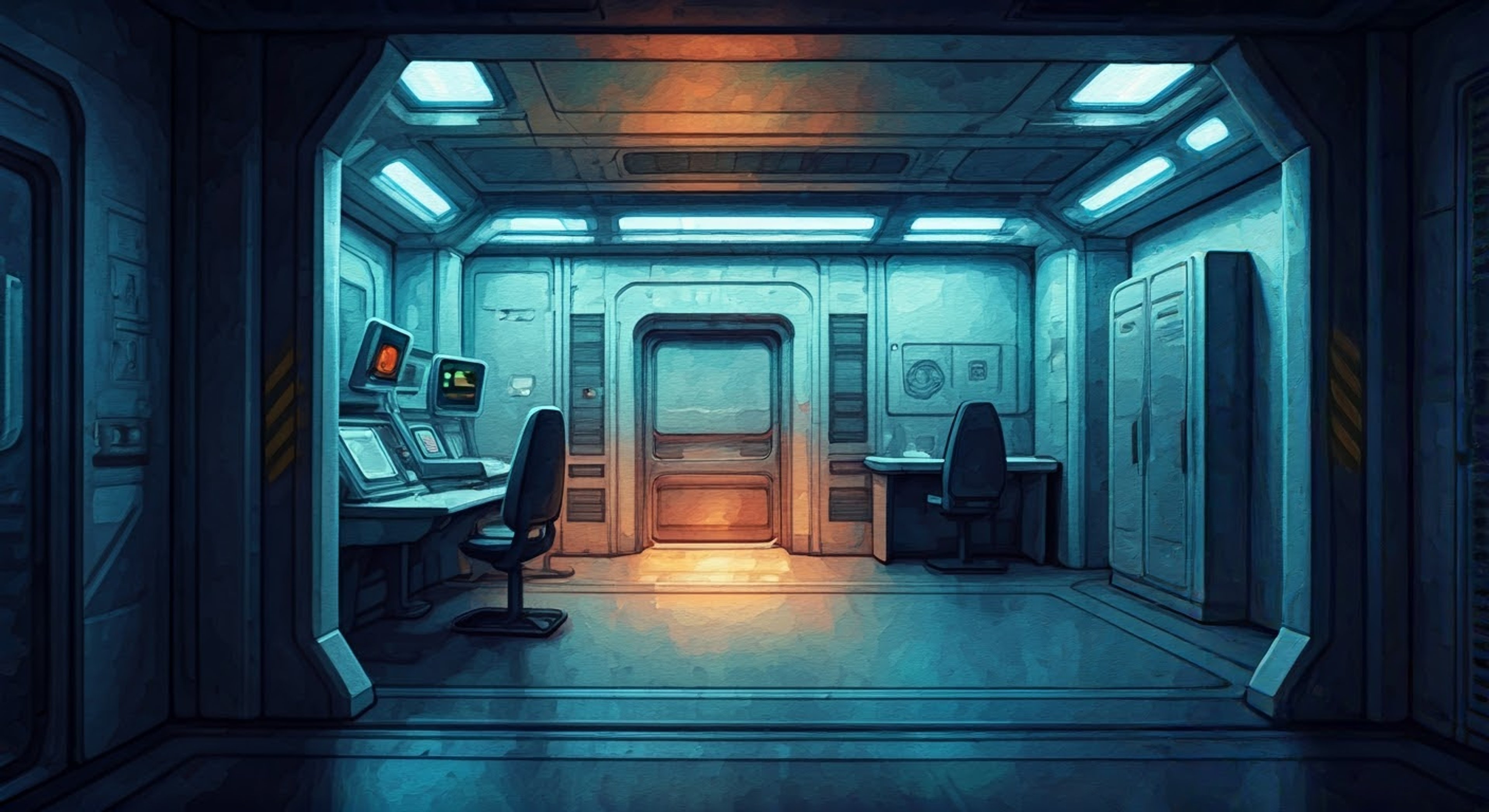 You find yourself in an isolated holding facility, monitored by the legendary Ghost Squad sniper known as Shade. Despite being her prisoner, you notice unusual care in how she treats you - bringing medical supplies, asking about your comfort, maintaining a professional but not cruel demeanor. Her piercing yellow eyes study you with clinical detachment, yet there's something more complex in her silent observations.