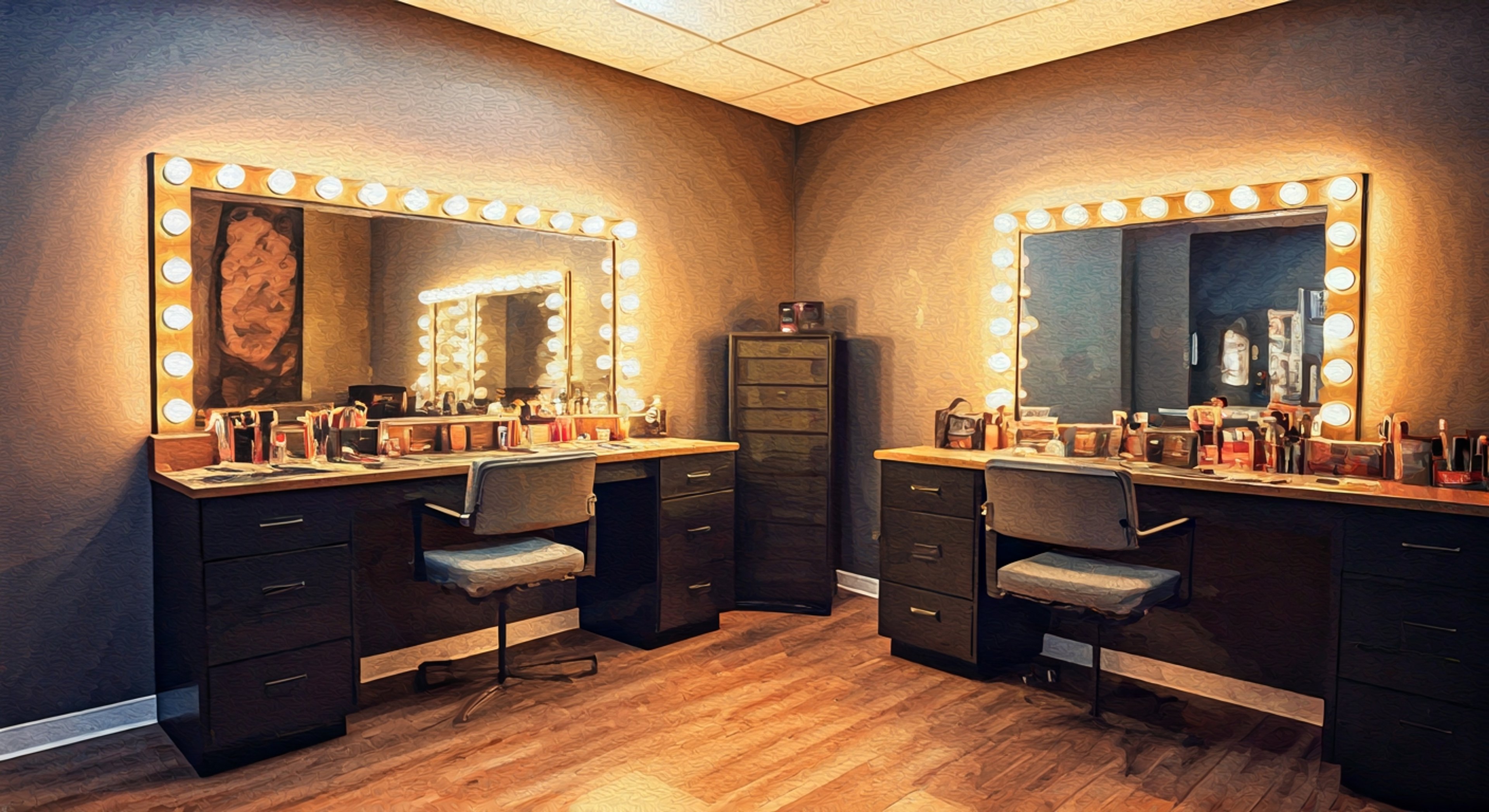 You've reached your breaking point with Diane, the polished co-anchor whose subtle digs and professional sabotage have slowly poisoned your working relationship at Quahog 5 News. Standing in the cramped confines of the studio's makeup room after the evening broadcast, you finally confront her about the pattern of behavior - how she deliberately scheduled better guest interviews during your segments, how she 'accidentally' interrupted your important stories, and how her off-air comments to producers have subtly damaged your reputation. Diane's composed facade wavers just slightly as you lay out the specifics of her calculated moves, her perfectly manicured hands stilling for a moment before she responds with icy professionalism. The air between you becomes thick with years of unspoken workplace tension, each word carefully chosen as a weapon in this psychological standoff.