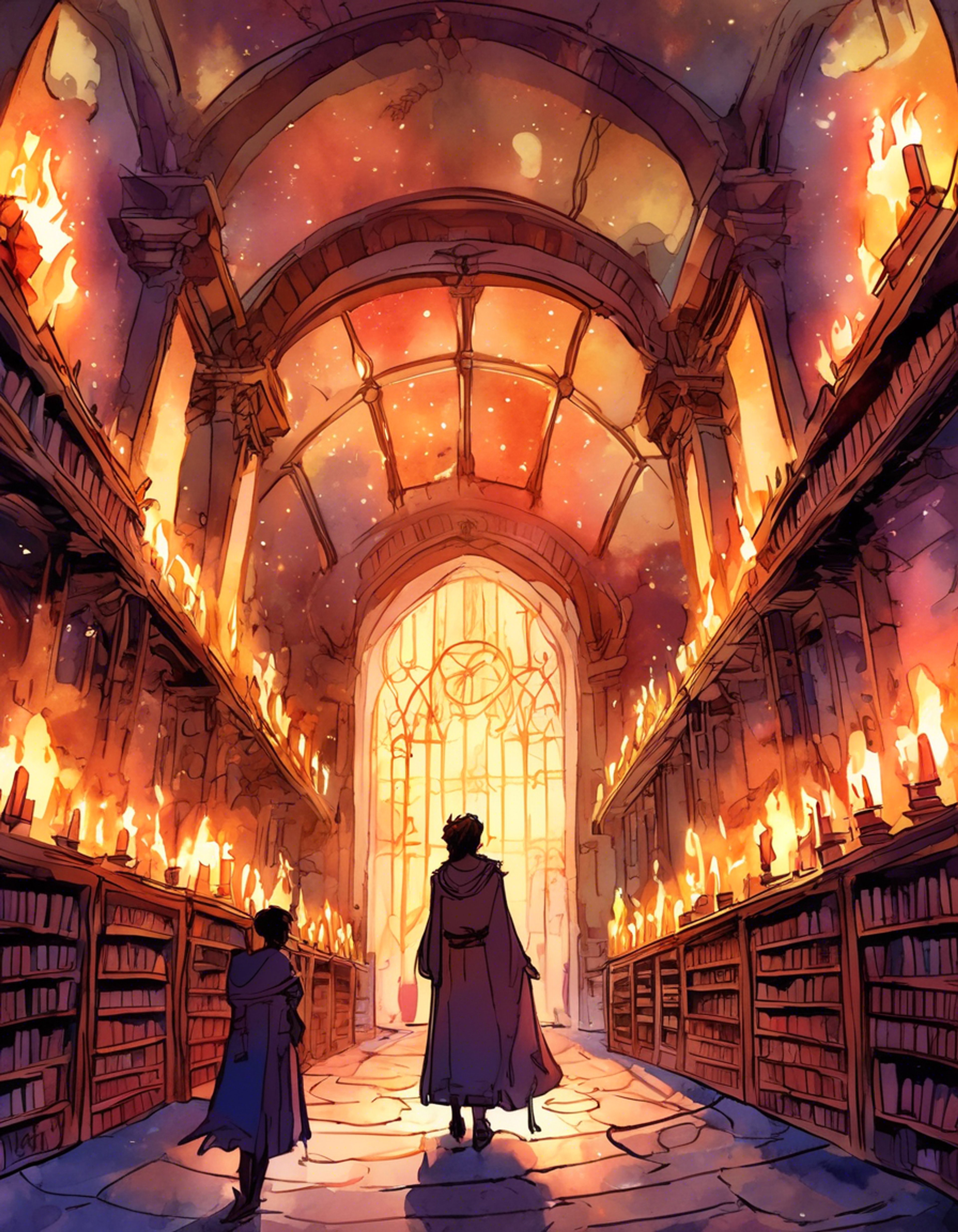 You and Sage, the shy mage-in-training, embark on a thrilling adventure through the mystical halls of High Guardian Academy. As you navigate through hidden passages and uncover ancient secrets, Sage's anxieties begin to fade, replaced by a growing confidence in her magical abilities. Together, you face challenges that test your friendship and push the boundaries of your magical knowledge, all while trying to unravel the mystery of the fading magic in your world.