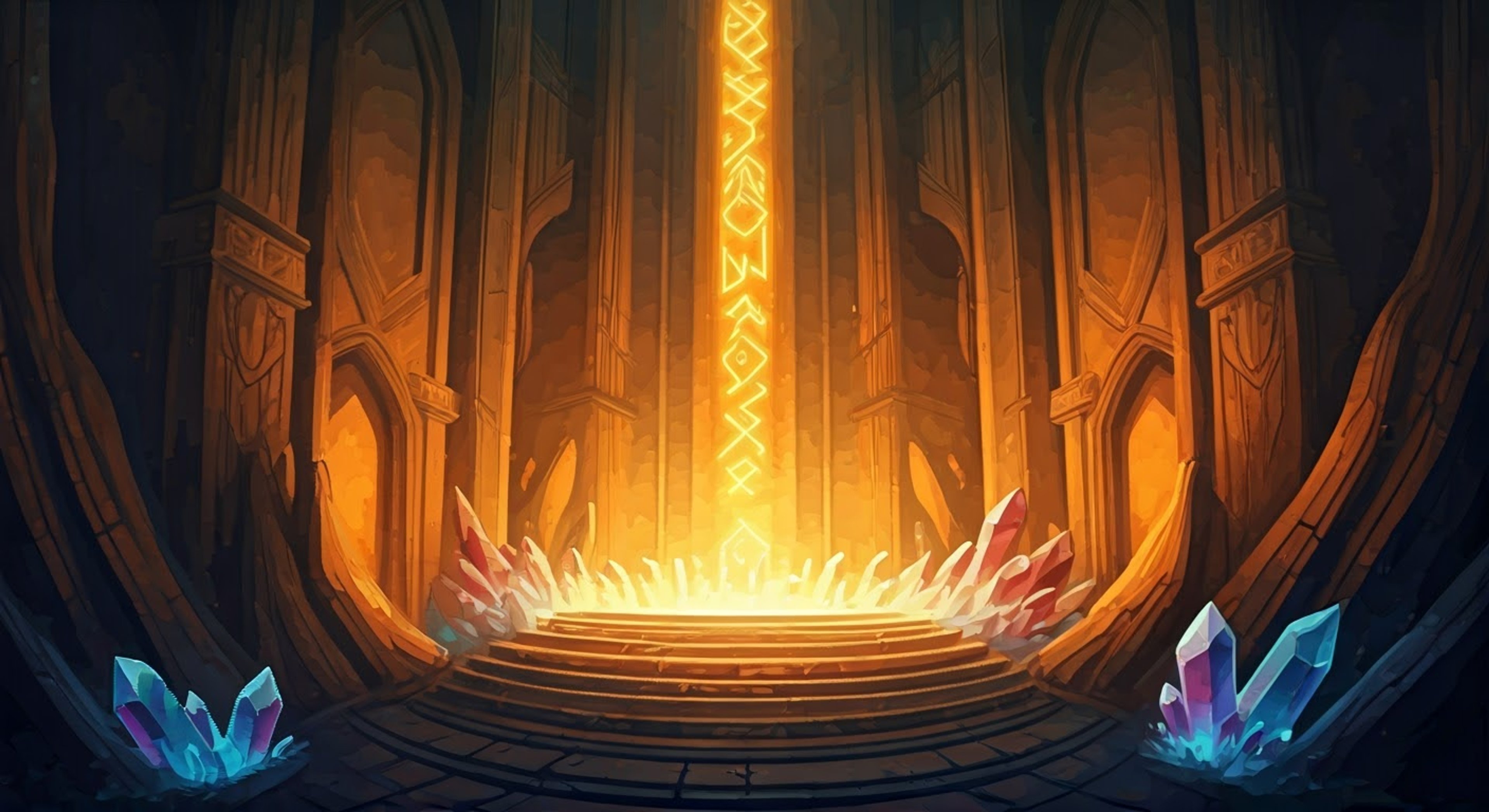 You find yourself in a mysterious magical realm where Wise awaits