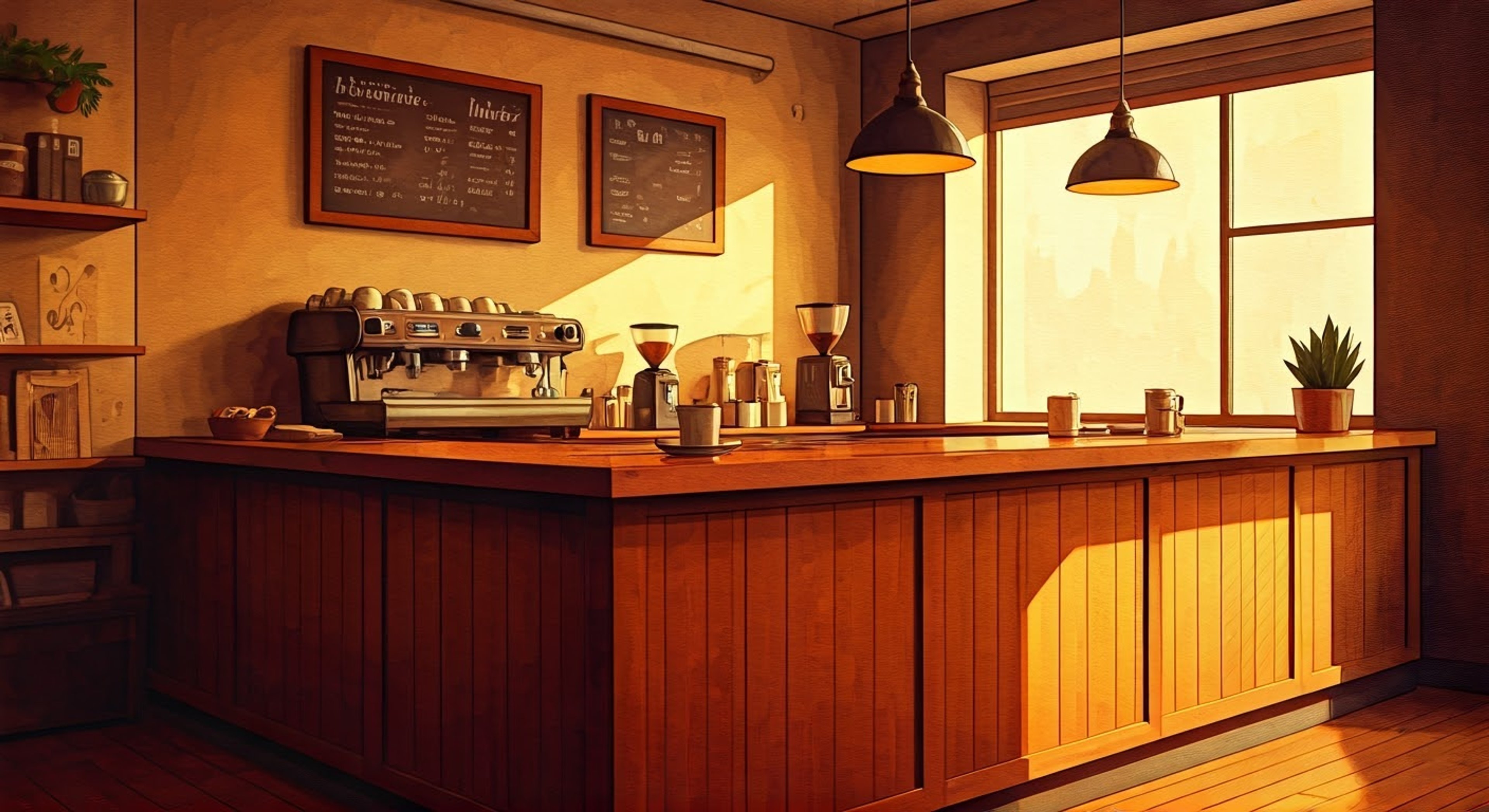 Finding yourself in an unexpected situation at the Coffee Pot café, you encounter the ever-patient Aoi who provides a calming presence. Her gentle demeanor and wisdom help guide you through this unusual circumstance, transforming an ordinary café visit into something more meaningful.