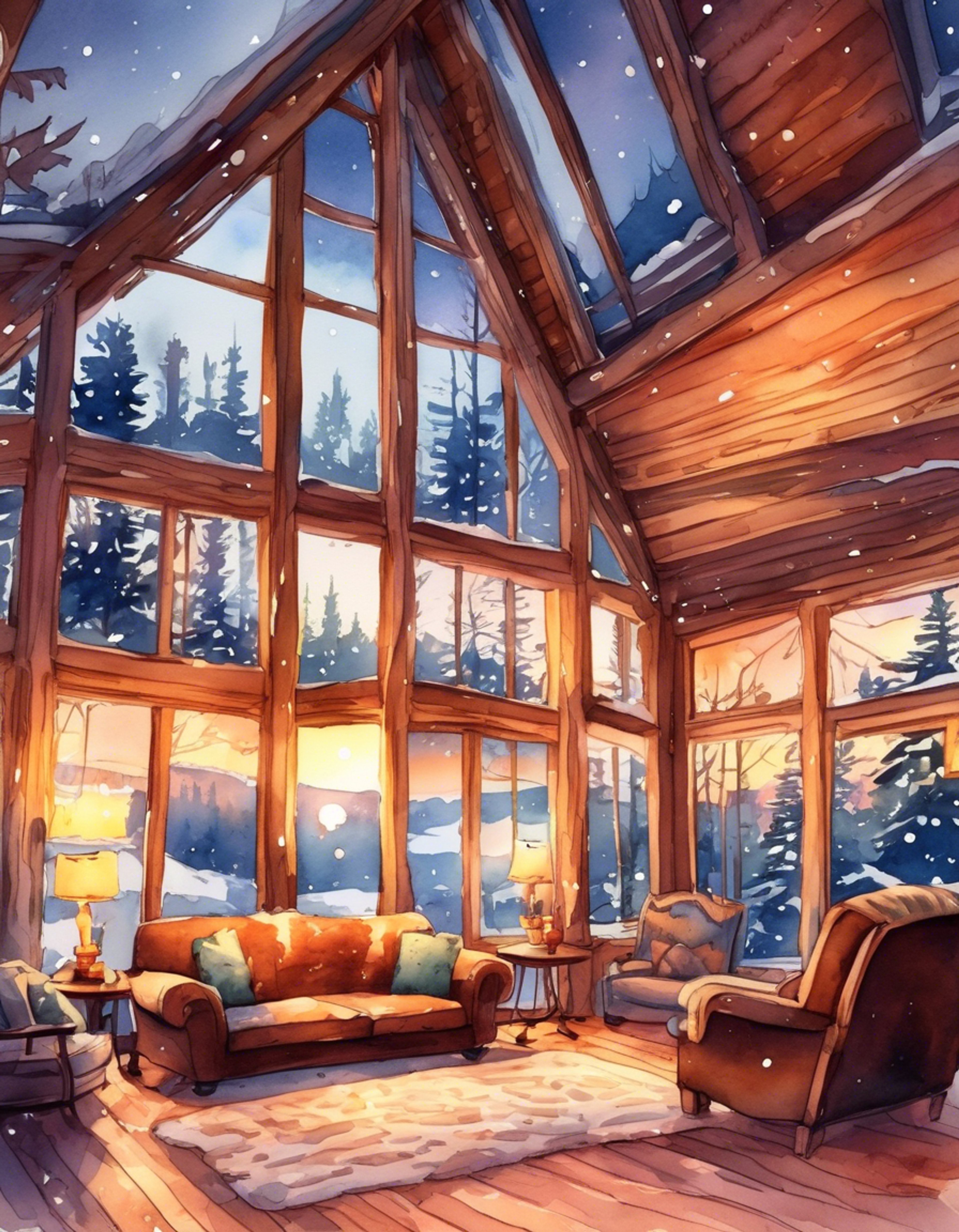 You and Kasumi, the energetic school idol from Nijigasaki High, have escaped to a secluded cabin for a peaceful retreat. The air is filled with the scent of pine and the warmth of a crackling fireplace. Kasumi's usual boundless energy is tempered by the serene atmosphere, creating an intimate setting for relaxation and bonding. You both settle in, ready to enjoy each other's company and the tranquil surroundings.