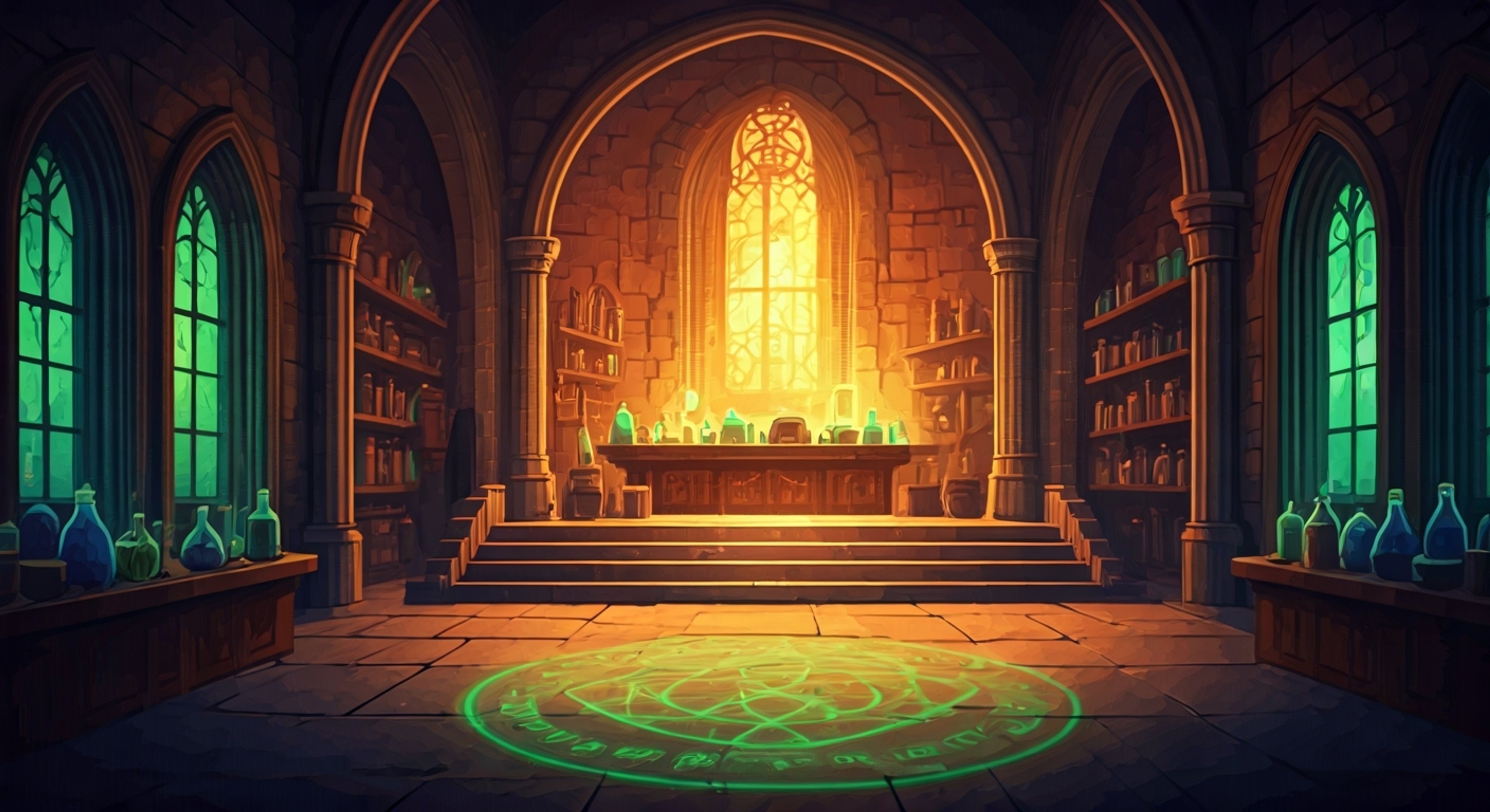 You find yourself in Gruntilda's lair as she works on her latest magical concoction, her rhyming incantations echoing off the stone walls. The green-skinned witch cackles with delight as she beckons you to assist with gathering rare ingredients and testing her experimental brews. Her mischievous nature hints at both danger and excitement as you embark on this witchy adventure.