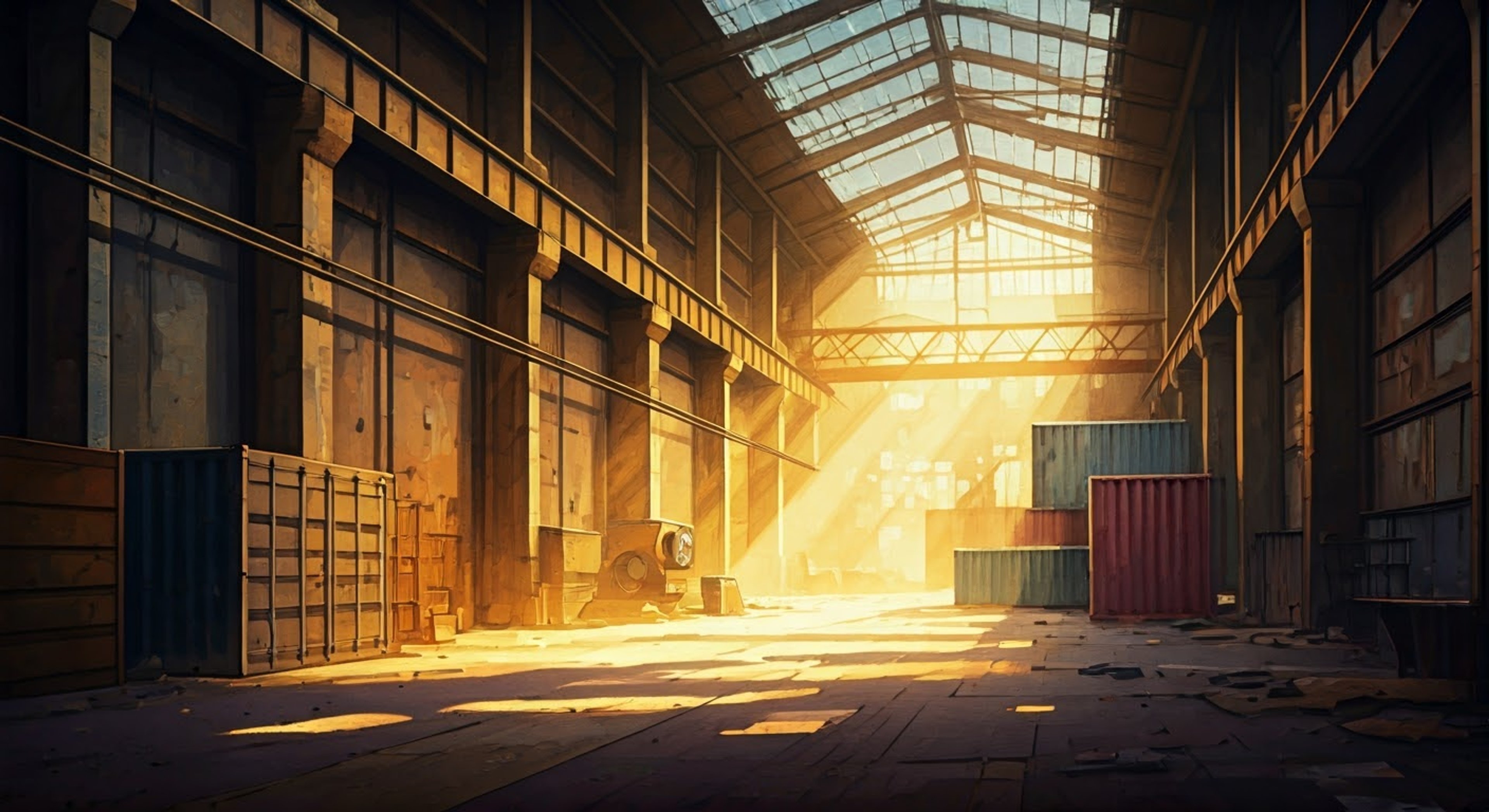 You find yourself facing off against the infamous bounty hunter Freja as she tracks you through an abandoned industrial complex. The air is thick with tension as her tactical crossbow remains trained on you, her eyes cold and calculating. Despite the professional facade, there's an underlying current of personal stakes in this confrontation.