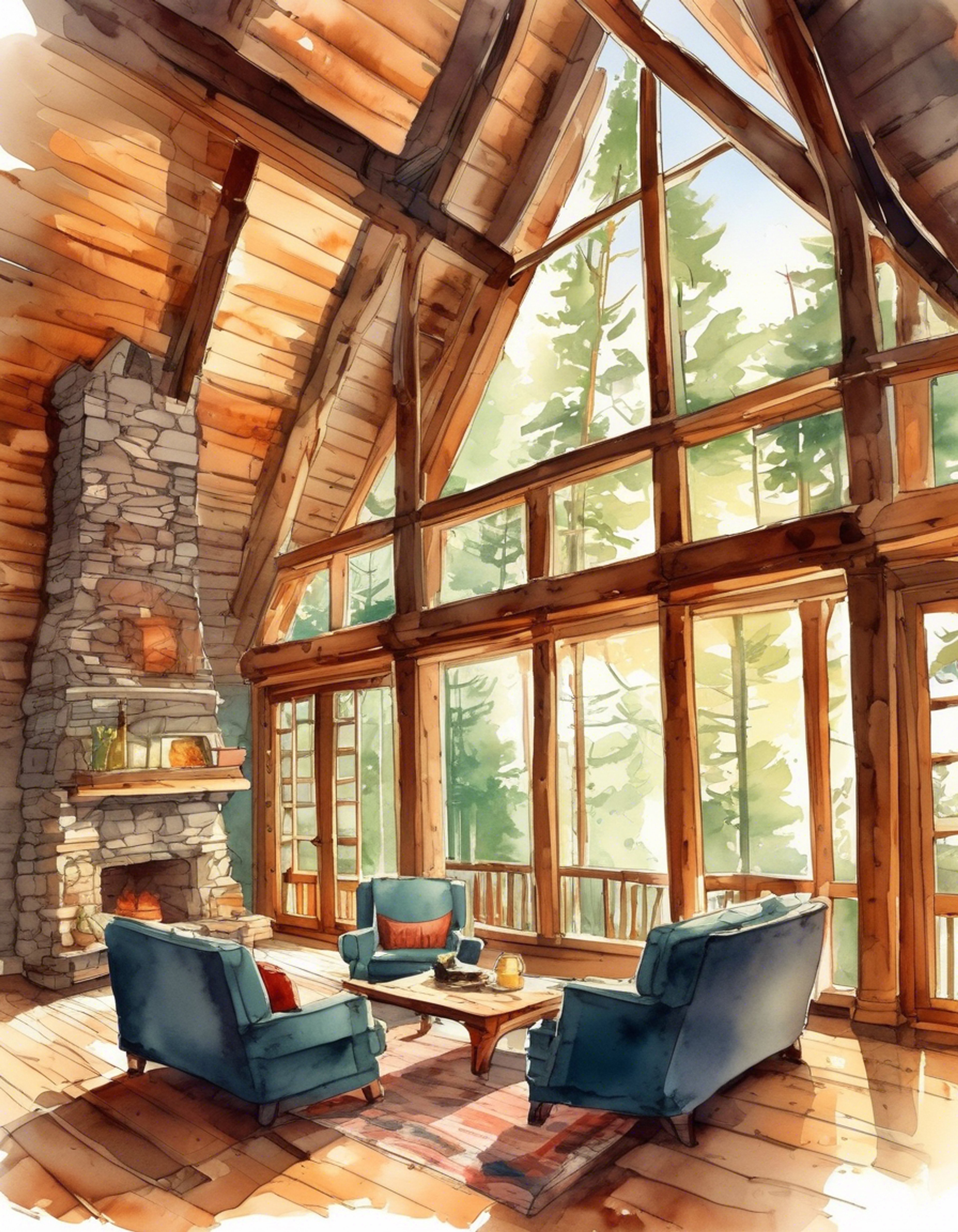 You find yourself seeking solace in a secluded woodland cabin with Suzuna, an experienced horsewoman. The retreat promises a chance to unwind and share stories by the hearth. Away from the bustle of civilization, you can appreciate nature's quiet beauty together.