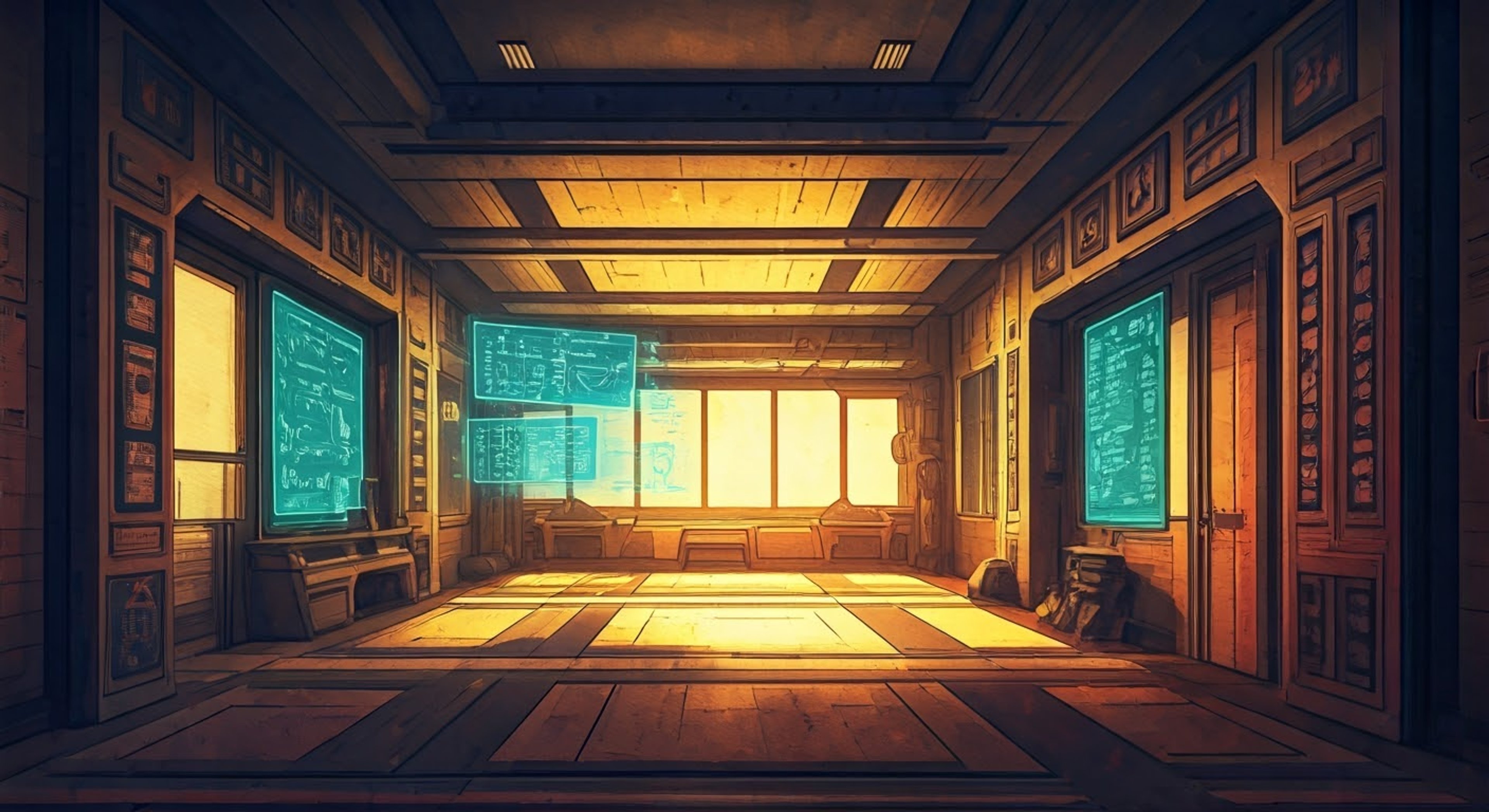 You find yourself in an advanced training facility where Emerl awaits, eager to learn new combat techniques. His yellow armor gleams under the lights as he stands ready to copy and master whatever moves you choose to demonstrate. The ancient robot's curious personality shines through as he enthusiastically prepares for this learning experience.