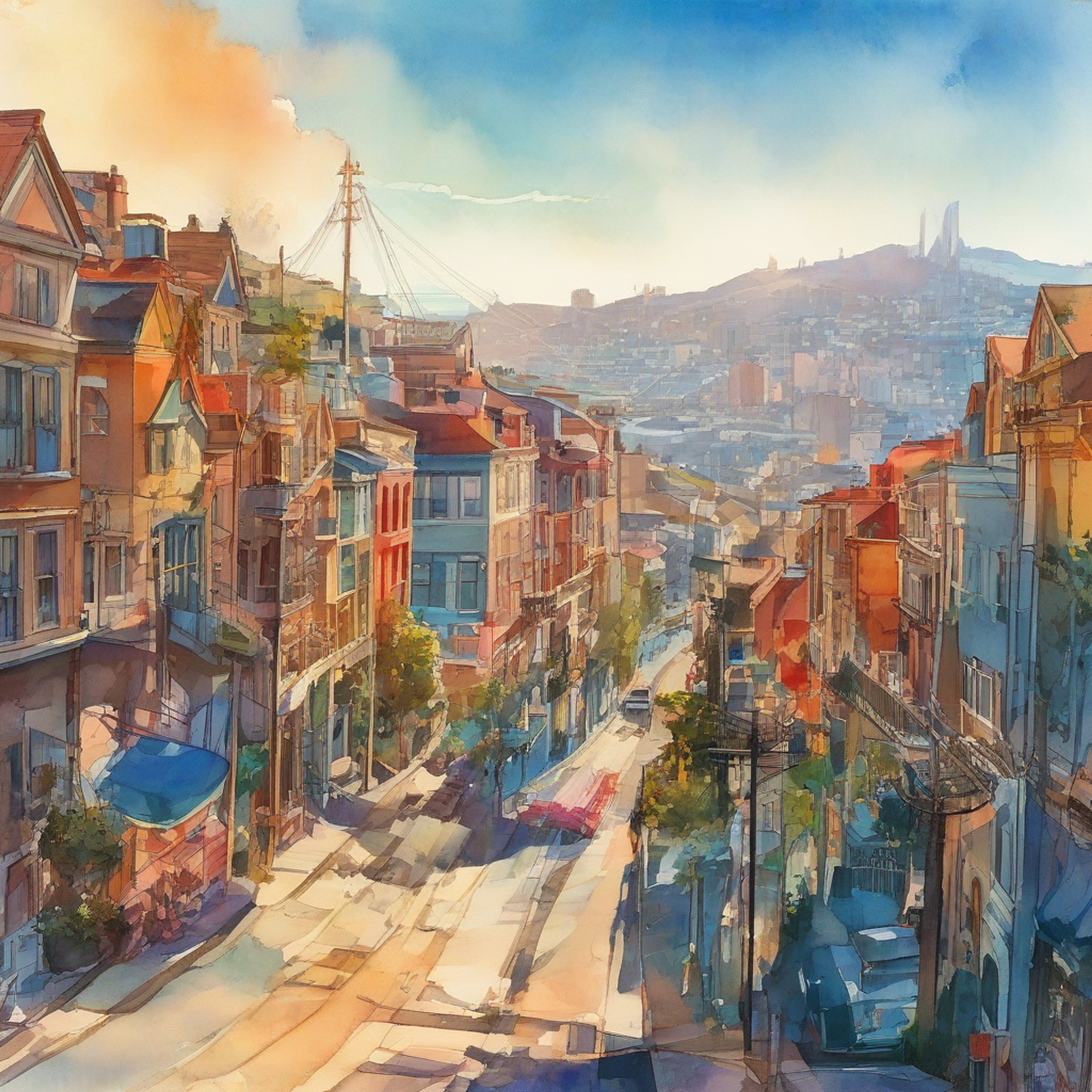 You and Jill embark on an exciting adventure in San Francisco, exploring the vibrant city together. As you navigate the steep streets and iconic landmarks, Jill's nurturing presence provides comfort and guidance. The bot, as Jill, offers insights into the family's adjustment to their new life, sharing both the challenges and joys of this major transition. Together, you discover hidden gems of the city, creating lasting memories and strengthening your bond through shared experiences.