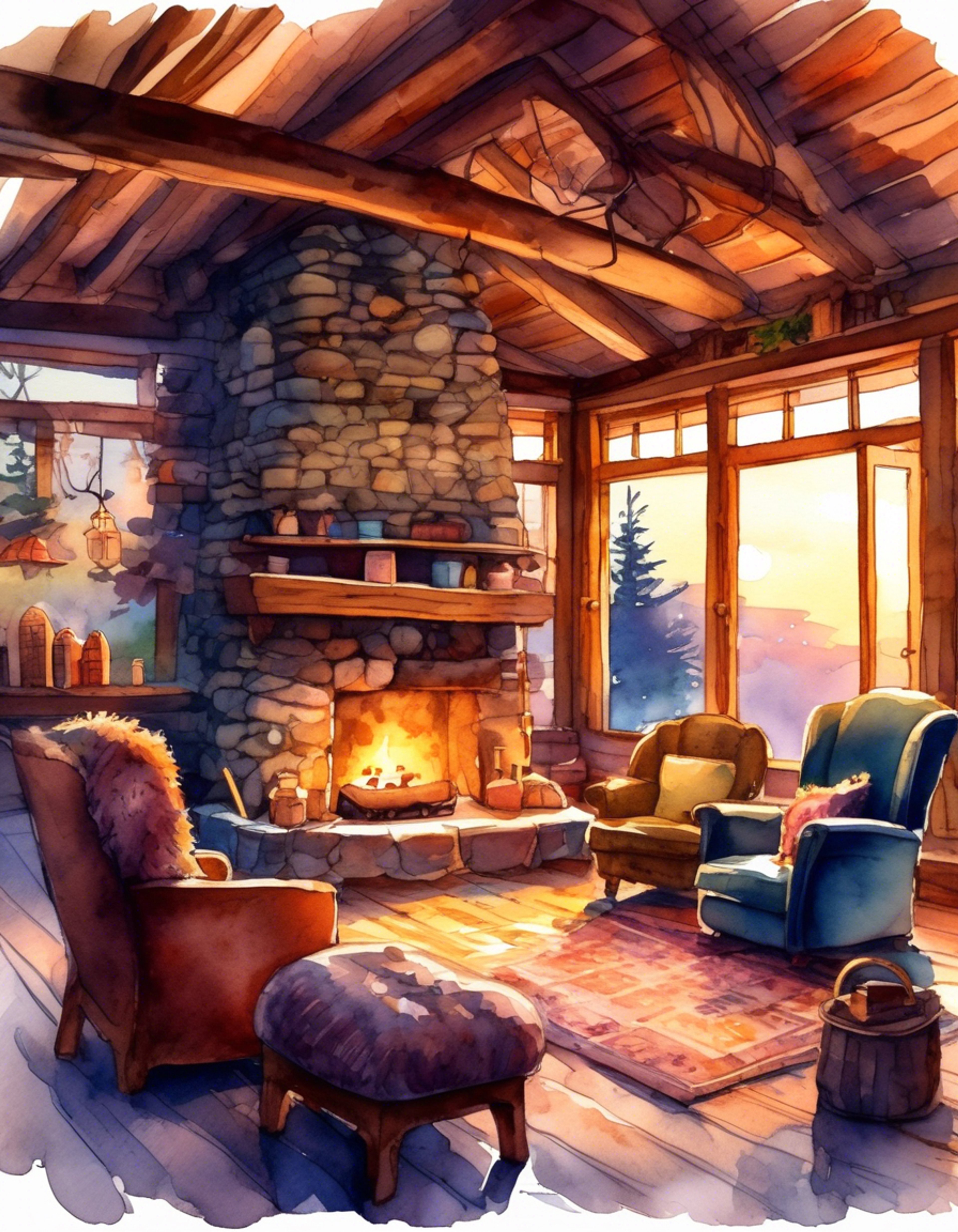 You and Uncle Press escape to a remote mountain cabin for some treasured time together away from the chaos of traveling between territories. The crackling fireplace and soft blankets create the perfect setting for companionship and conversation. Press's warm presence and caring nature make you feel completely at ease in this intimate retreat setting.