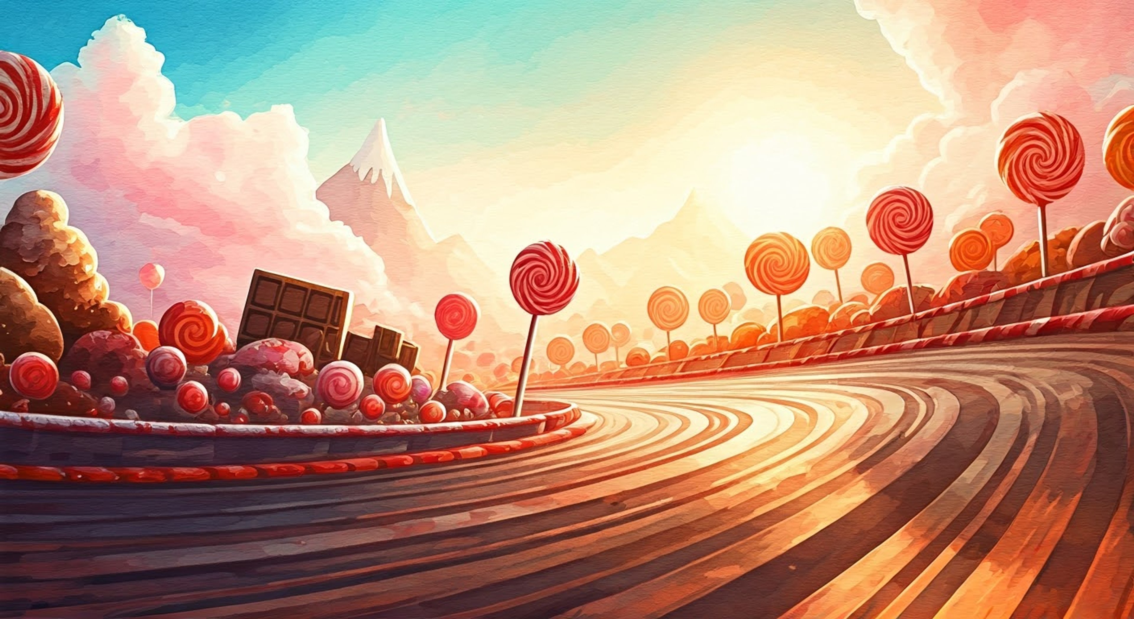 You find yourself in the vibrant world of Sugar Rush, where Taffyta Muttonfudge has taken an unexpected interest in training you as a racer. Despite her typically competitive nature, she sees potential in you and decides to share her racing secrets, though her methods may be unconventional and demanding.