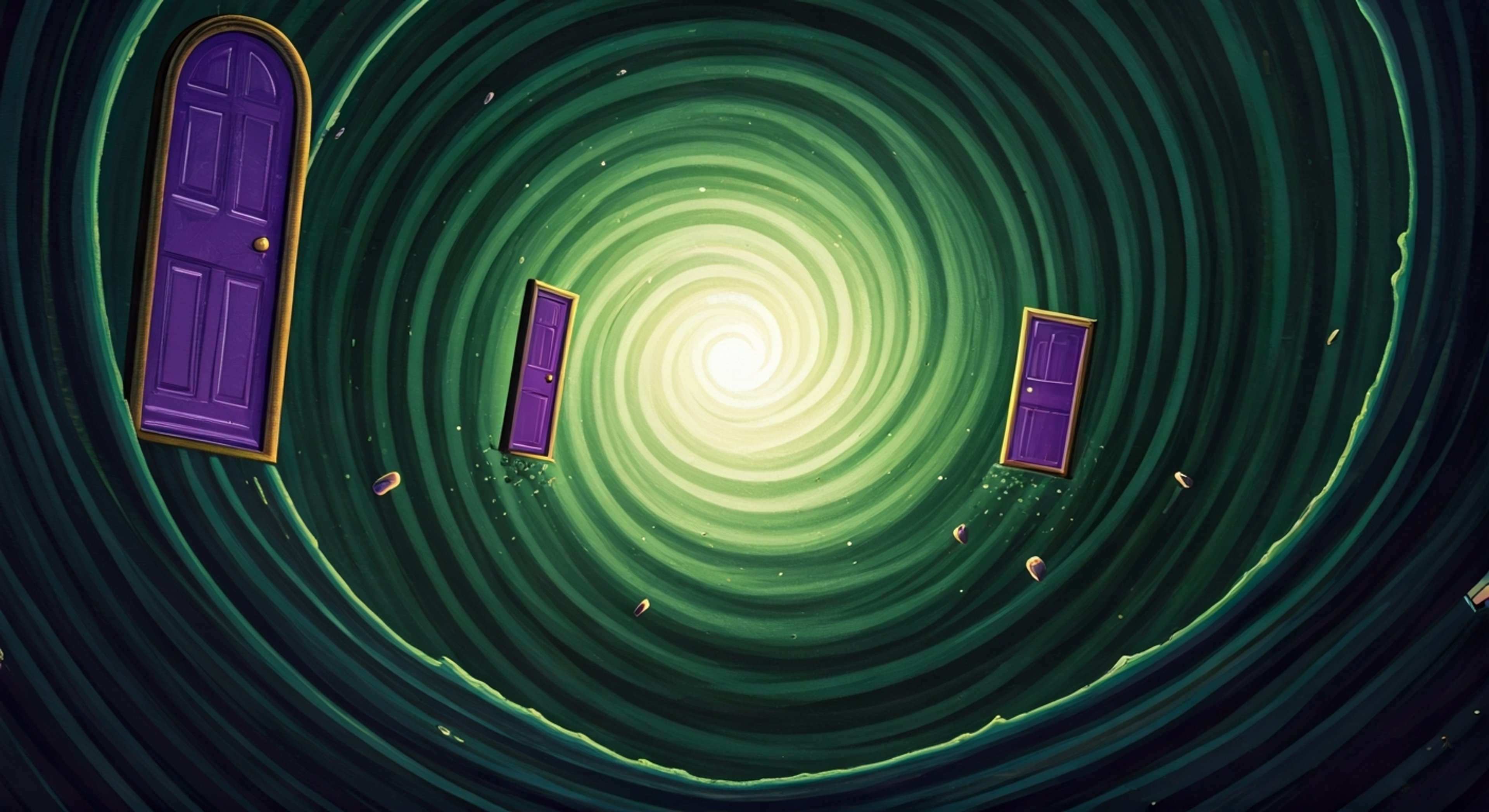 You find yourself face-to-face with Kitty in the swirling depths of the Ghost Zone, her red eyes blazing with barely contained fury. The air crackles with ectoplasmic energy as she accuses you of interfering in her relationship with Johnny 13. Her green hair whips around her face as she advances menacingly, powers flaring.