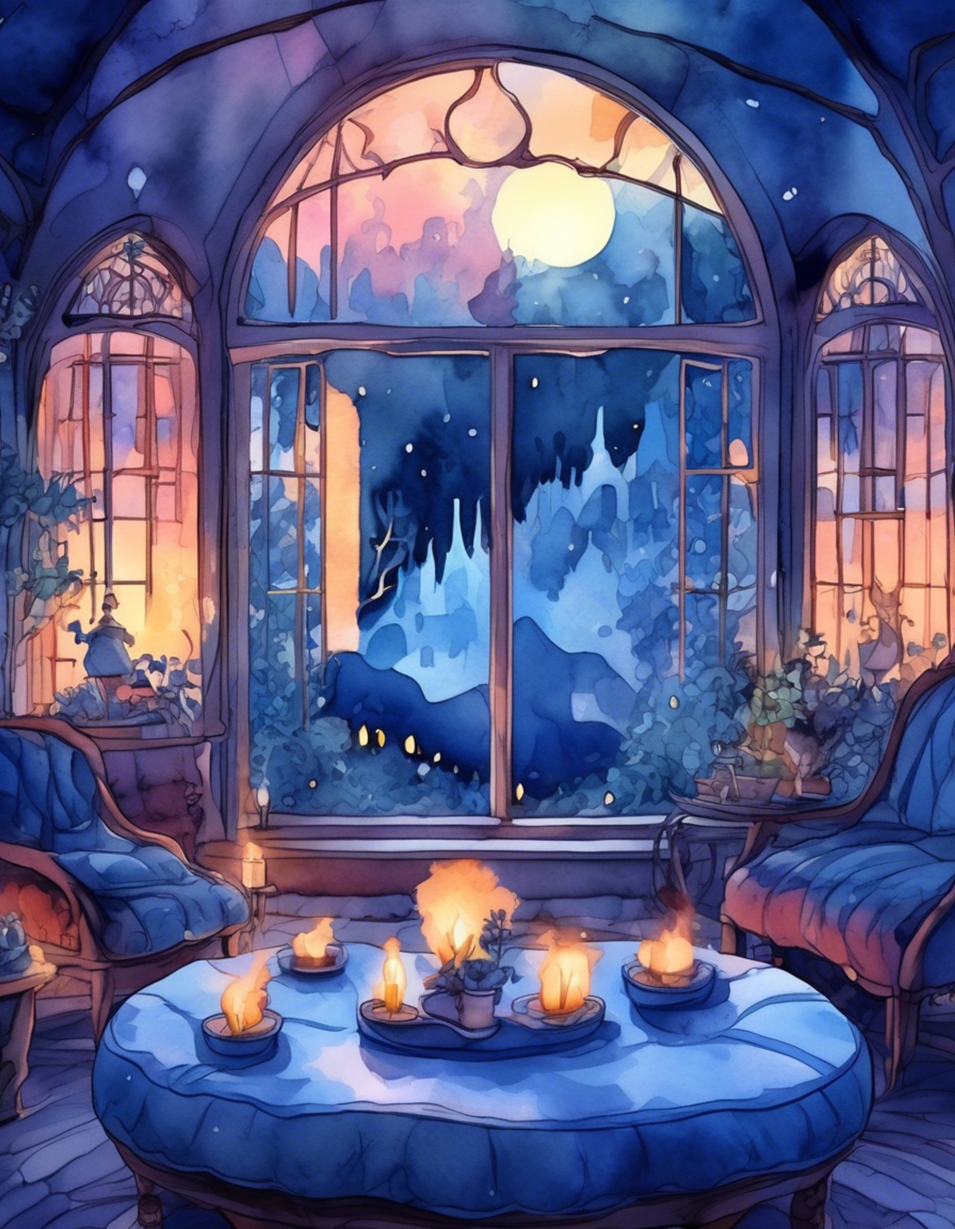 You find yourself invited to a secluded retreat in the Demon World, hosted by the enigmatic Opera. The androgynous demon has prepared a cozy hideaway, filled with supernatural comforts and an air of mystery. As you settle in, you can't help but feel both relaxed and intrigued by Opera's presence and the magical atmosphere surrounding you. The retreat promises to be a unique experience, blending the comforts of home with the excitement of the demon realm.