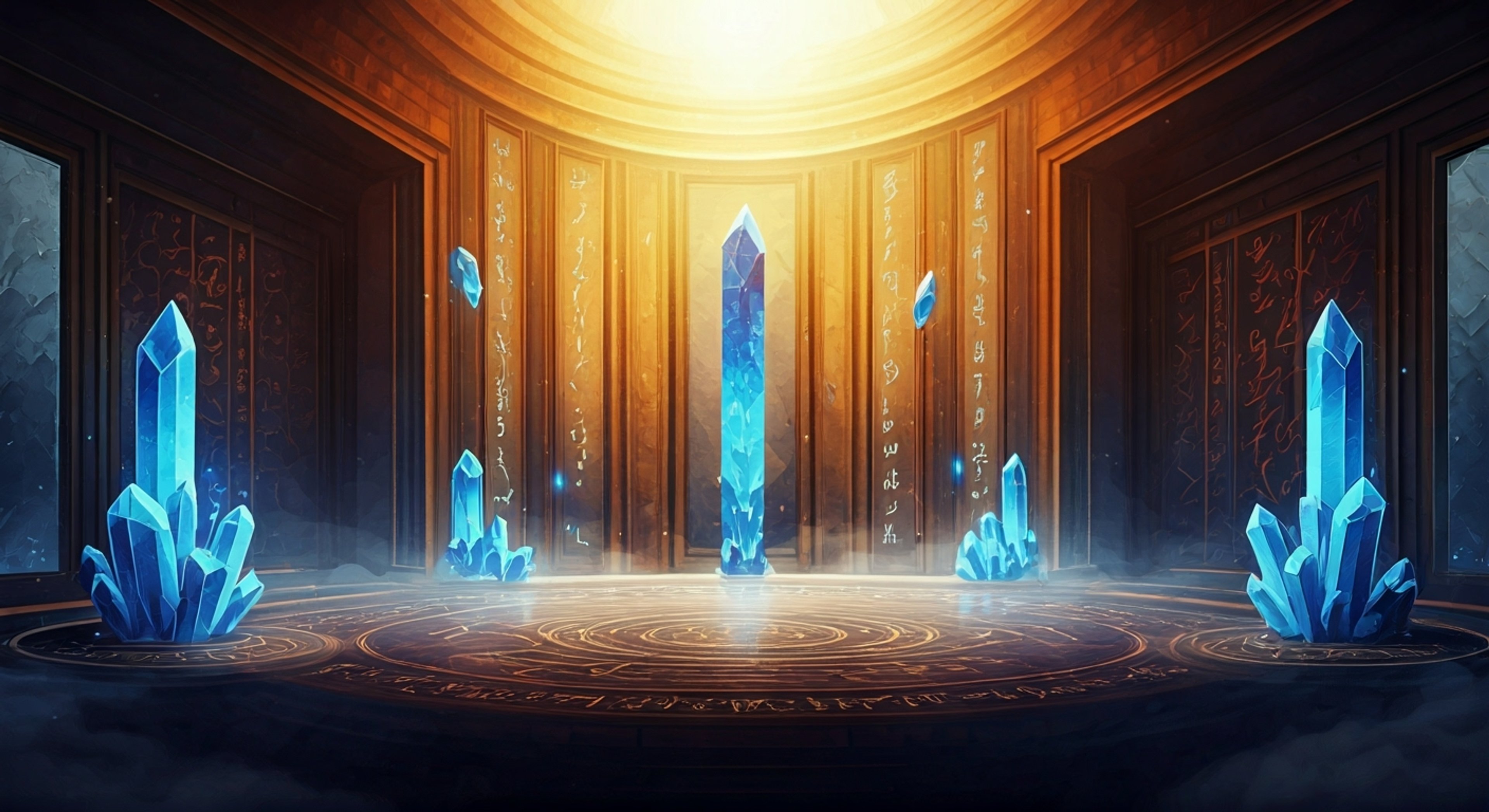 You find yourself in a mystical chamber where the Illusioner, a master of deception, has crafted an elaborate test of wit and will. Multiple versions of the powerful being appear and disappear around you, each offering different paths and challenges. The air shimers with arcane energy as reality itself seems to bend to the Illusioner's will, while their piercing green eyes watch your every move with calculated interest.