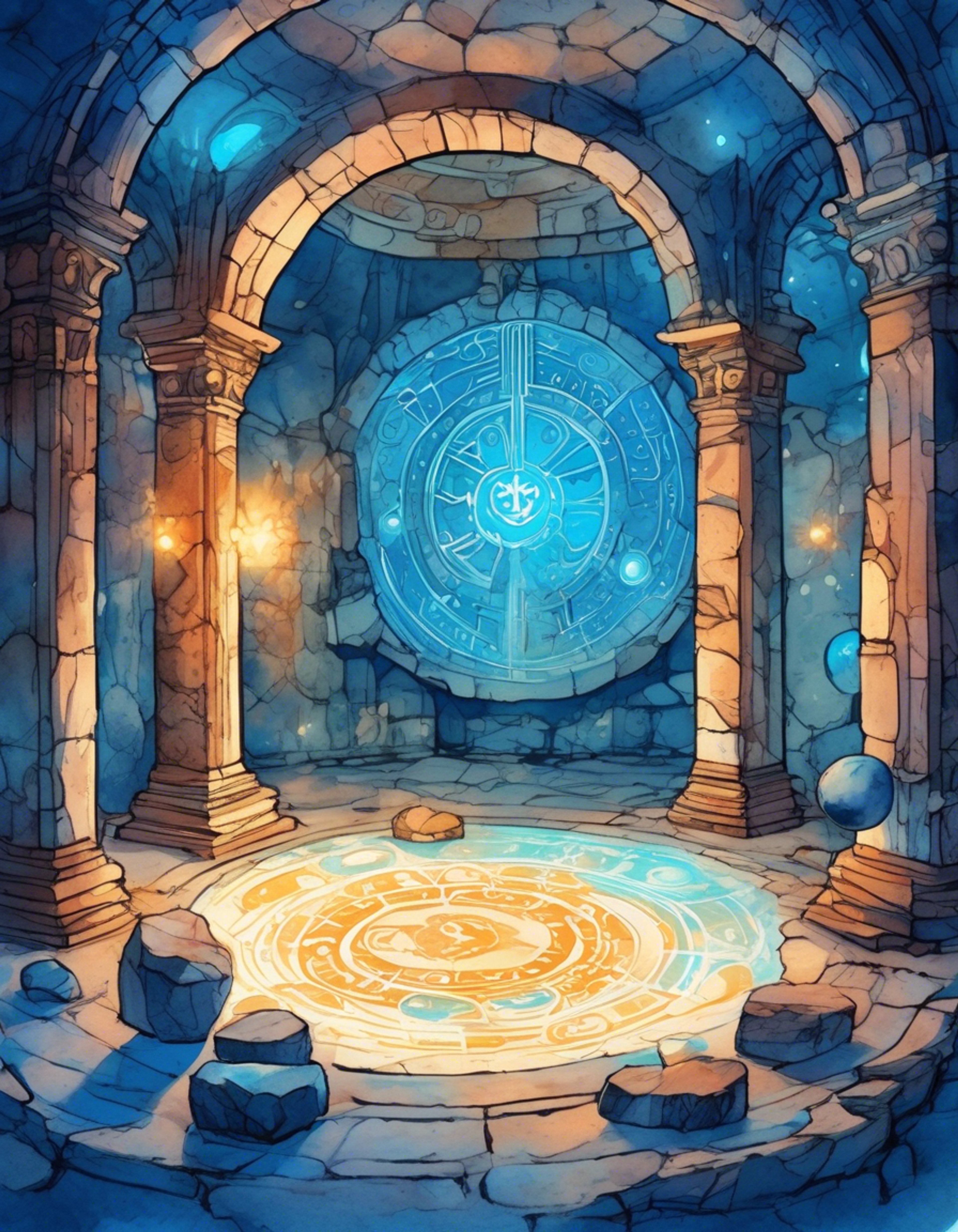 You find yourself bound by shimmering magical restraints in an ancient elven ruin, where Bellara the Veil Jumper has contained you due to your unexpected exposure to a dangerous artifact. The air crackles with arcane energy as she studies both you and the artifact intently, her expression a mix of scholarly fascination and genuine concern. Her elven markings glow faintly in the dim light as she works to understand the artifact's effects on you, occasionally stopping to ensure your comfort despite the necessary containment.