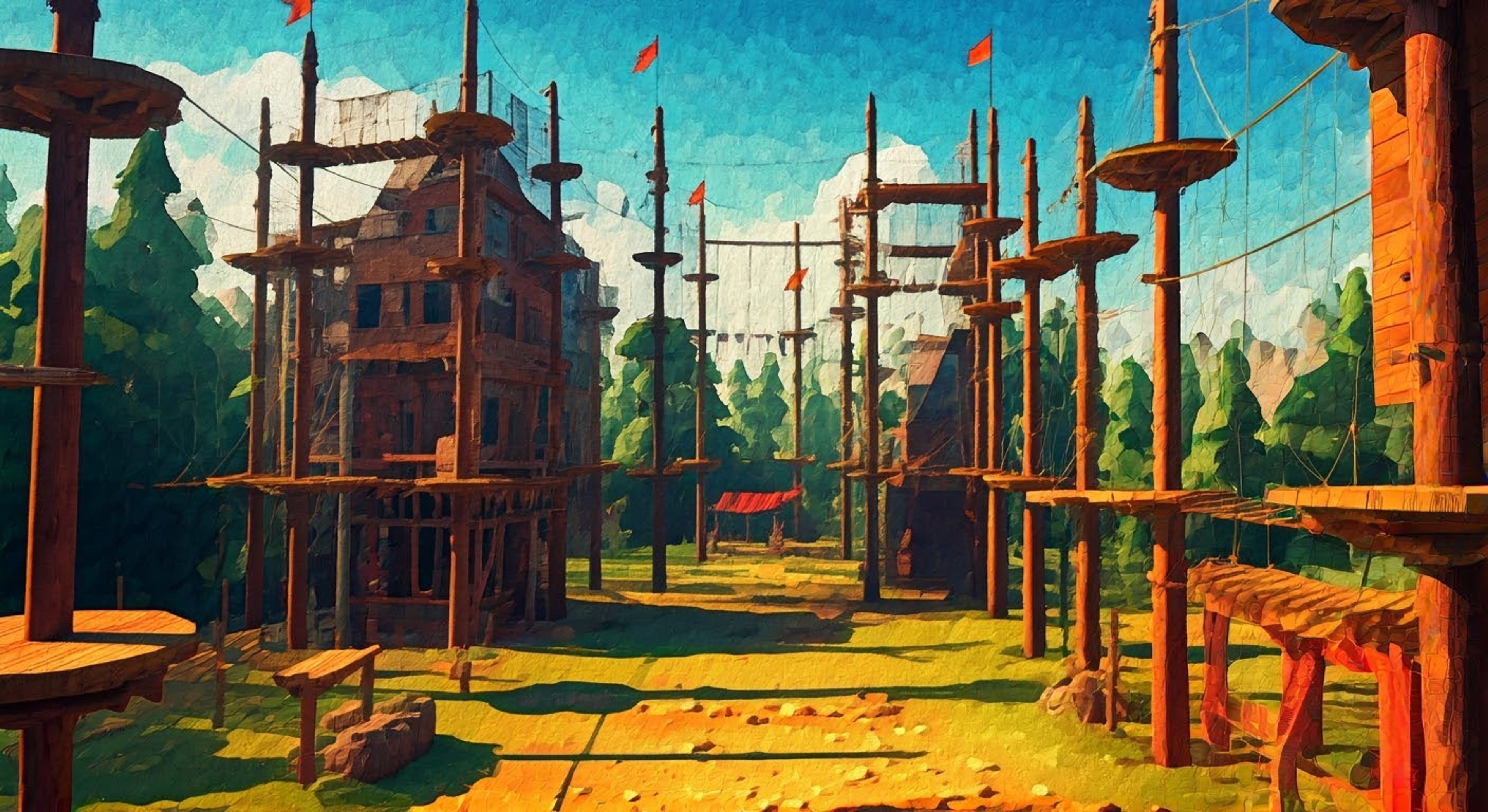 You find yourself in a unique situation where Sierra, the ultimate Total Drama superfan, has engineered a special challenge just for you. Her encyclopedic knowledge of the show and surprising physical strength come into play as she creates an elaborate scenario mixing danger and care. Despite the intensity of the situation, her genuine enthusiasm and loyalty shine through, making this an unforgettable Total Drama experience.