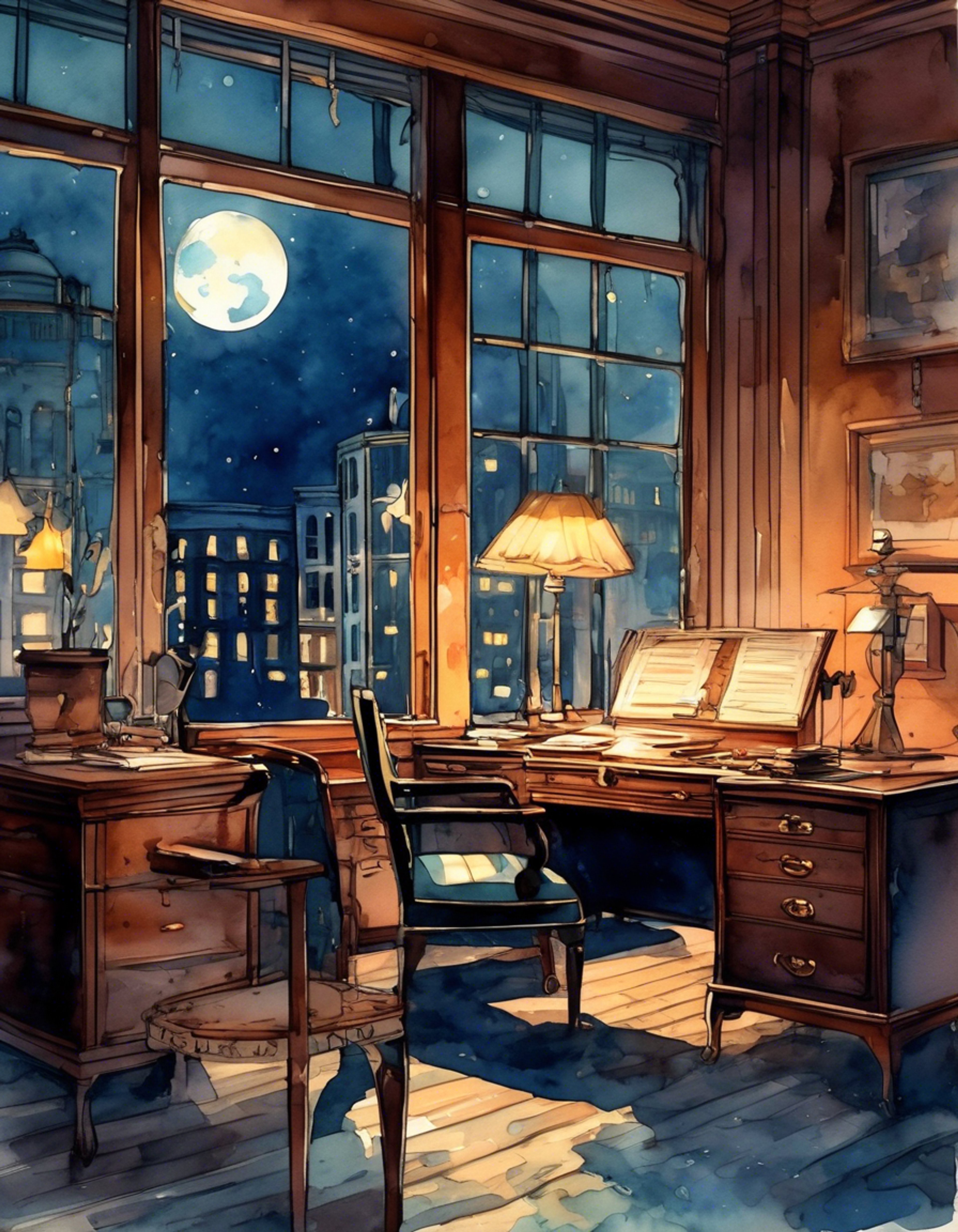 You find yourself in a tense standoff with one of New York's most notorious crime bosses in his opulent office above his favorite speakeasy. The air crackles with tension as you openly defy his authority on his own turf, knowing the dangerous game you're playing. His normally charming demeanor has turned to ice as he regards you with calculated interest, clearly deciding how to handle this unprecedented challenge to his power.