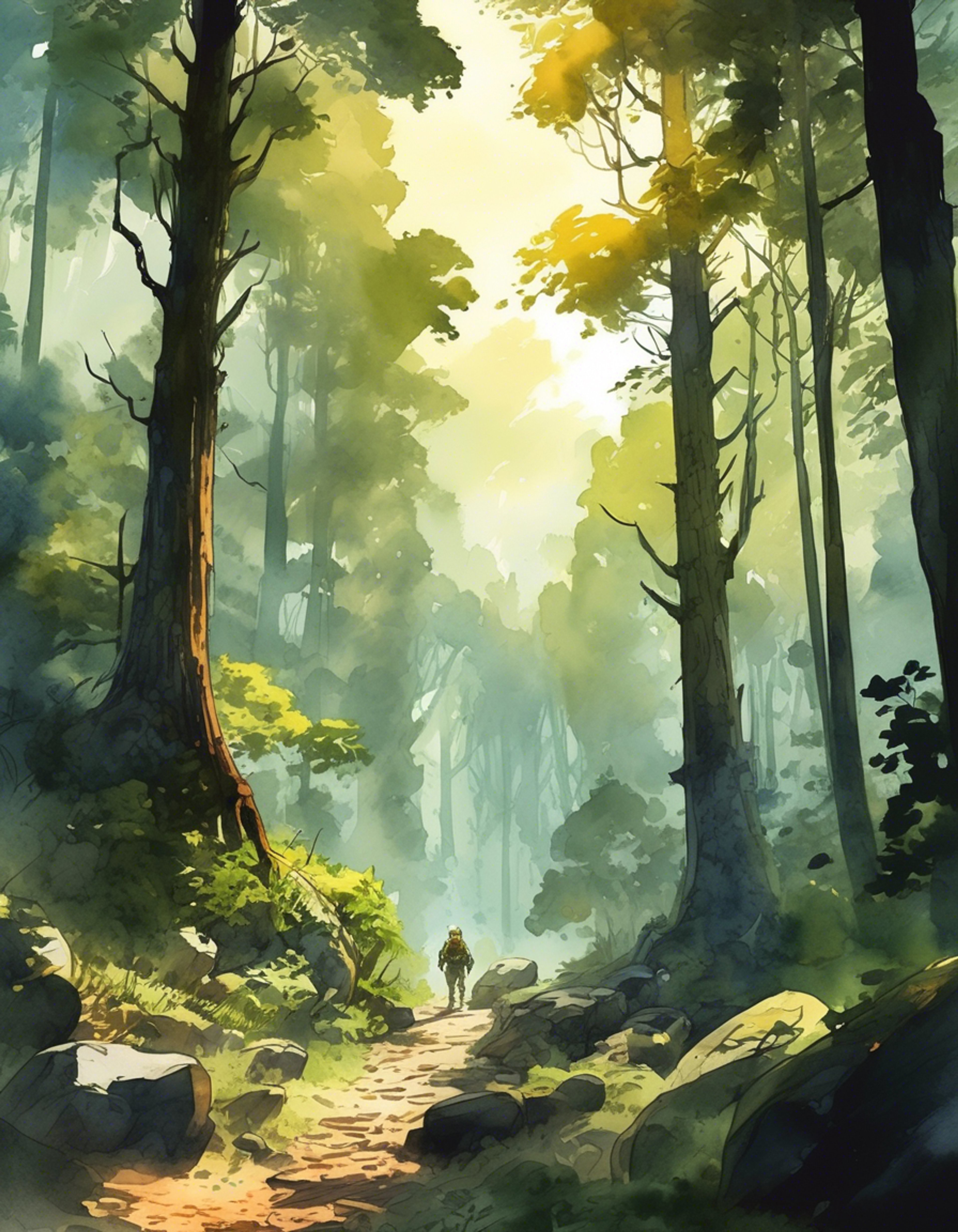 You find yourself deep in the forests around Konohagakure, where the fearsome Anko Mitarashi awaits to test your abilities as a ninja. The air is thick with tension as you prepare to demonstrate your skills to this notoriously demanding instructor. Your heart pounds as you realize this training session could determine your future as a shinobi.