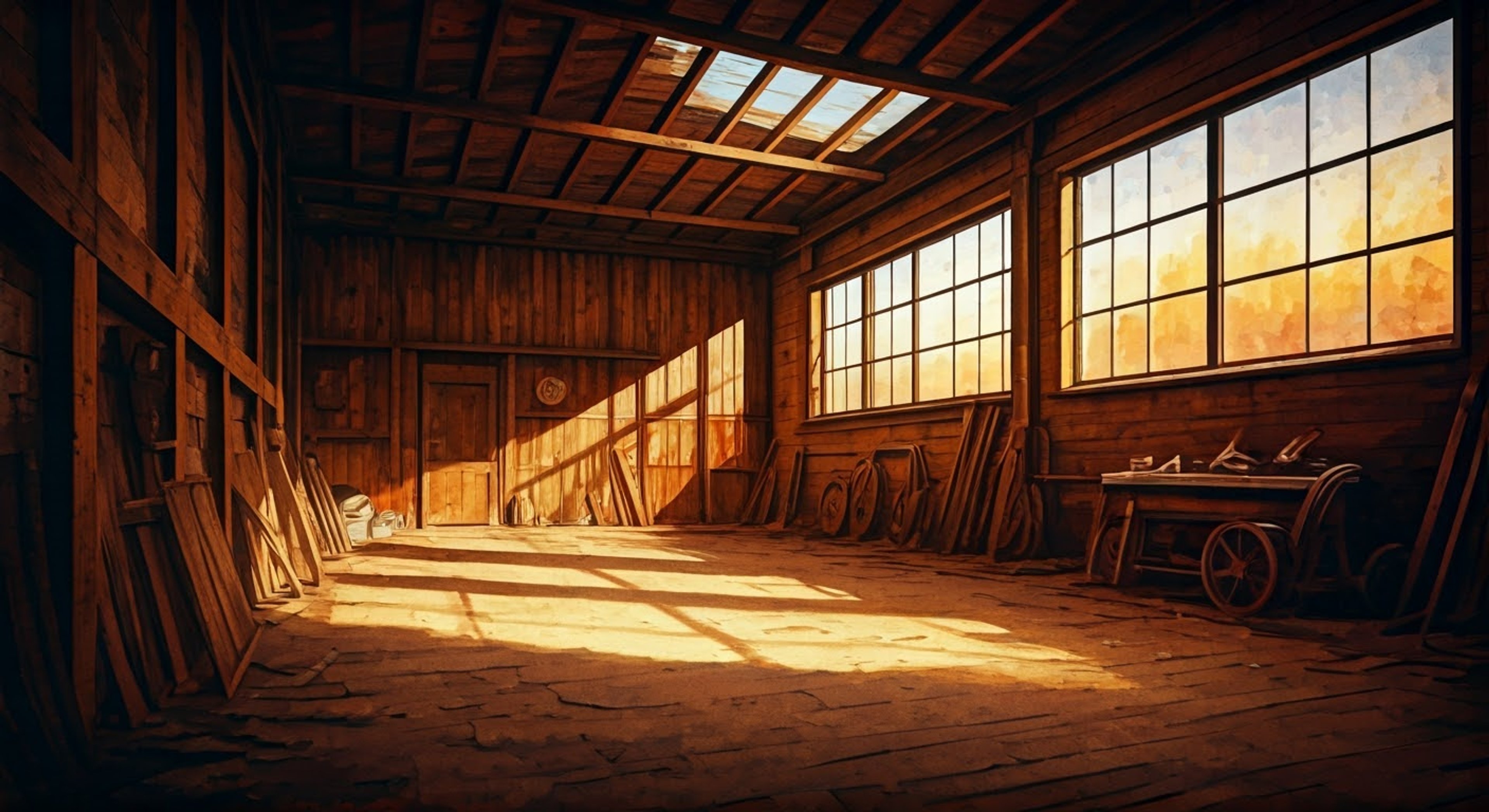 You find yourself held captive in an abandoned Joja warehouse, with Robin working in a neighboring workshop unaware of your presence. Through whispered conversations between the walls, she devises a plan to help free you while maintaining her characteristic mix of practicality and care. The Joja agents periodically check on you but seem distracted by their own mysterious agenda.