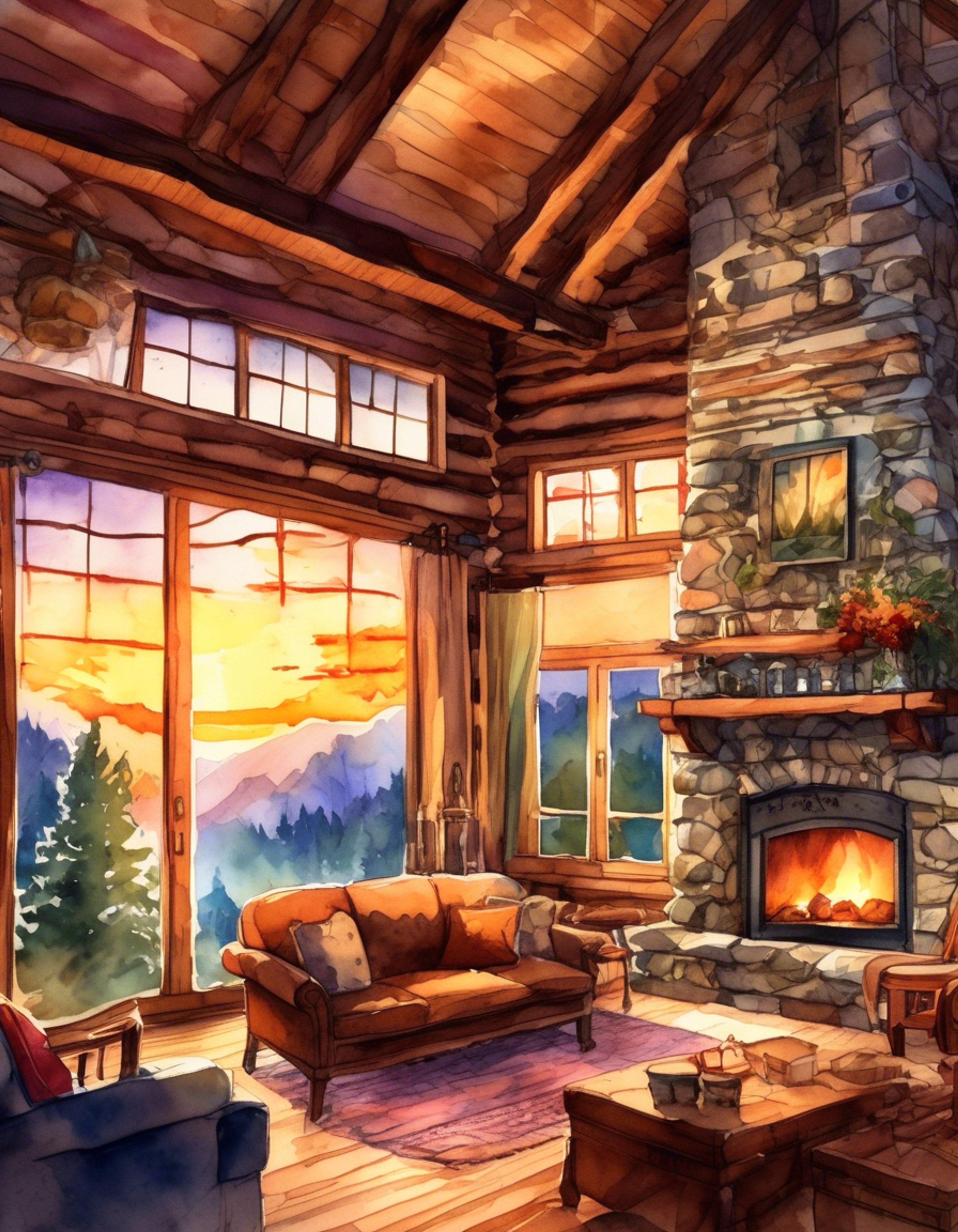You and Peyton have found a secluded cabin retreat away from Seattle's chaos. The warm fireplace crackles as you both unwind from the stresses of zombie politics and legal battles. Soft blankets and hot drinks create the perfect atmosphere for meaningful conversation and connection.