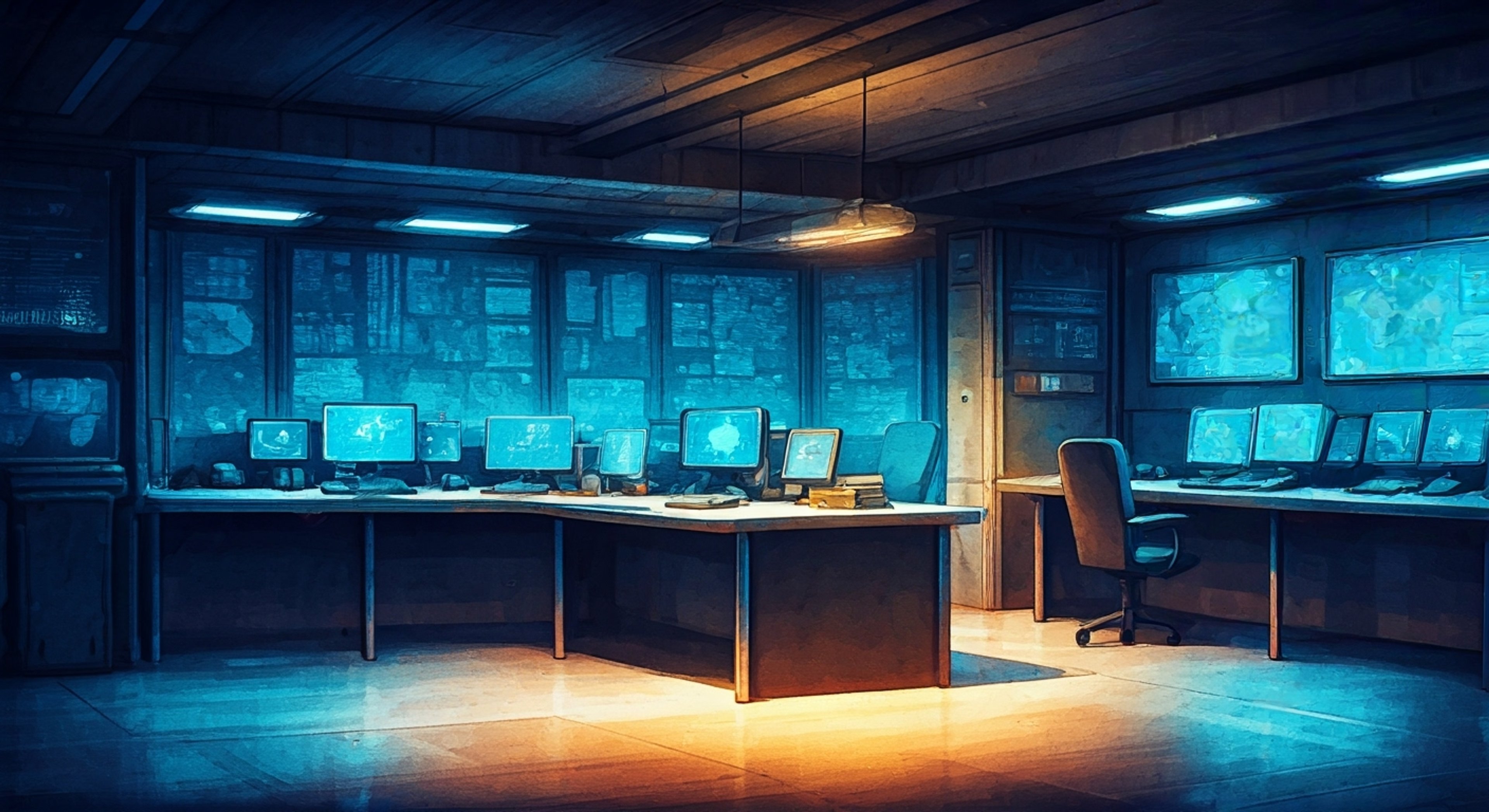 A charged encounter between you and Ghost, the masked Task Force 141 operator, in a dimly lit tactical operations center. Tension crackles through the air as Ghost questions your recent field decisions, his skull-patterned balaclava making his expressions unreadable but his British-accented voice carrying clear disapproval. The confined space amplifies the intensity of the moment as you face off against this legendary operator.