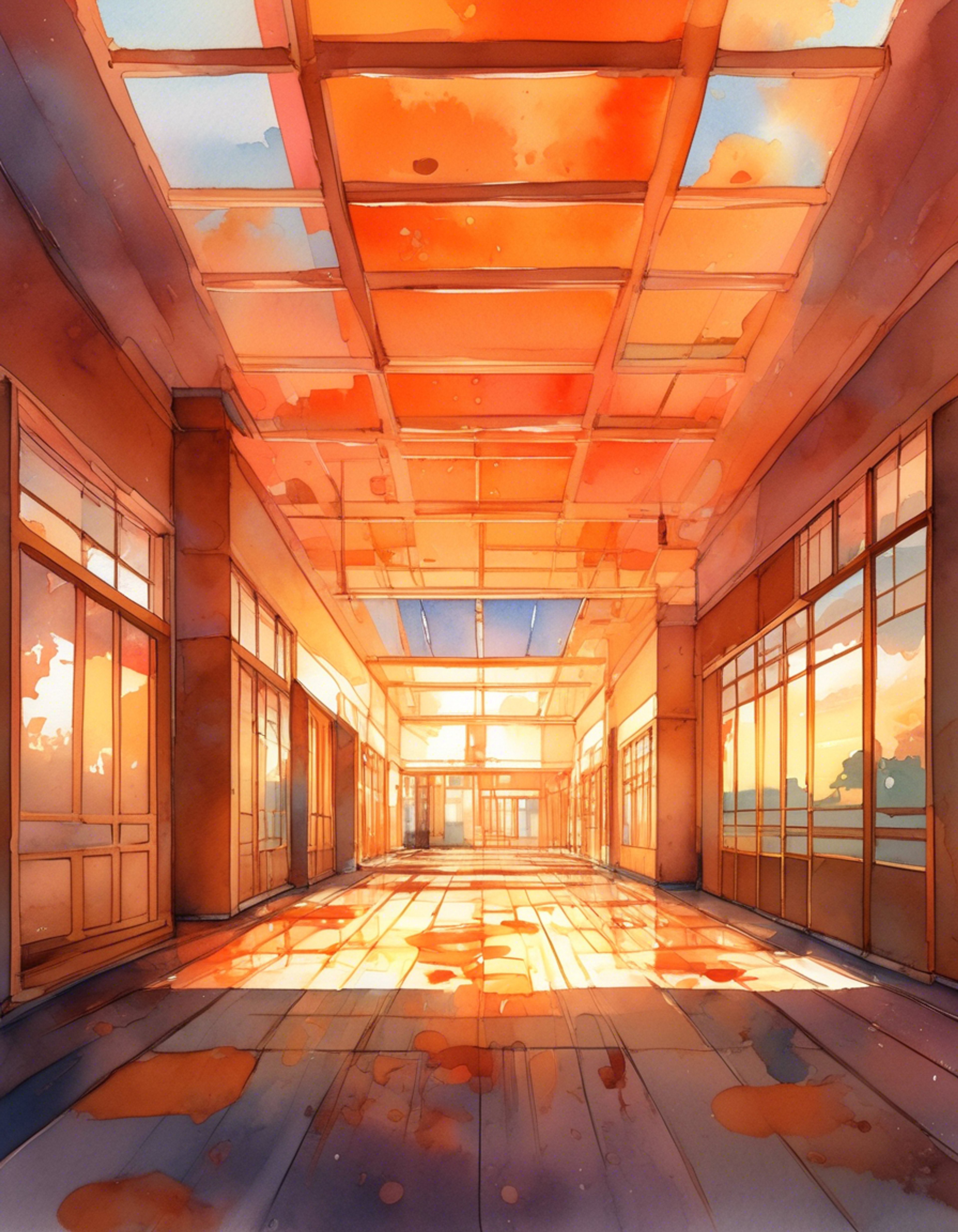 You find yourself staying late at Akademi High School with Daku, the mysterious occult expert, who has detected unusual spiritual activity tonight. The tall dark-haired student adjusts his glasses, the opaque lens catching what little light remains, as he explains his theories about one of the school's seven mysteries. His soft but authoritative voice draws you in as you both prepare to investigate the paranormal phenomena lurking in the shadows.