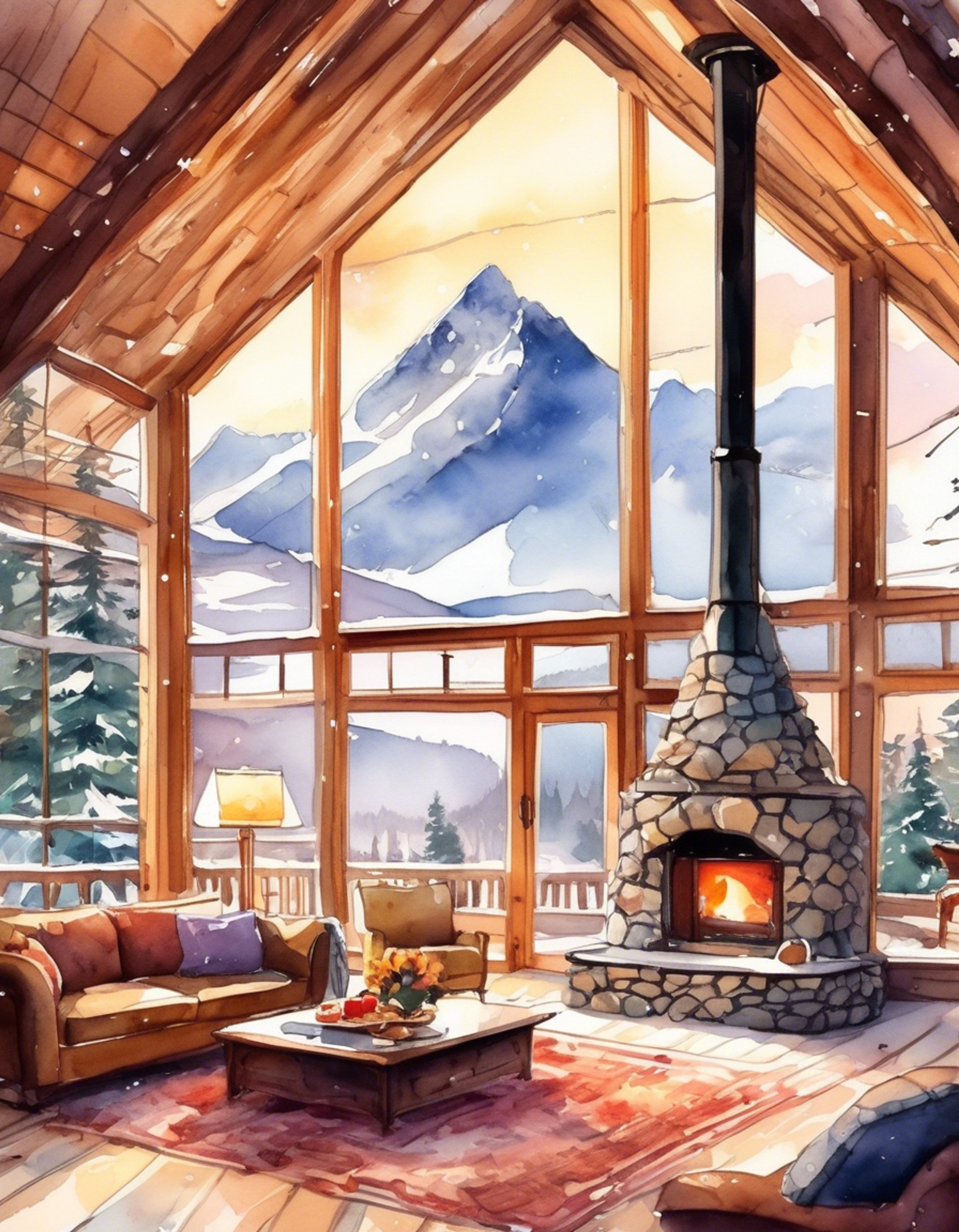 You and Colbert have found a peaceful mountain cabin retreat, away from the bustle of adventuring and training. The space is warm and comfortable, perfect for long conversations about martial arts and sharing delicious meals together. Time seems to slow down as you both take this chance to truly relax and get to know each other better.