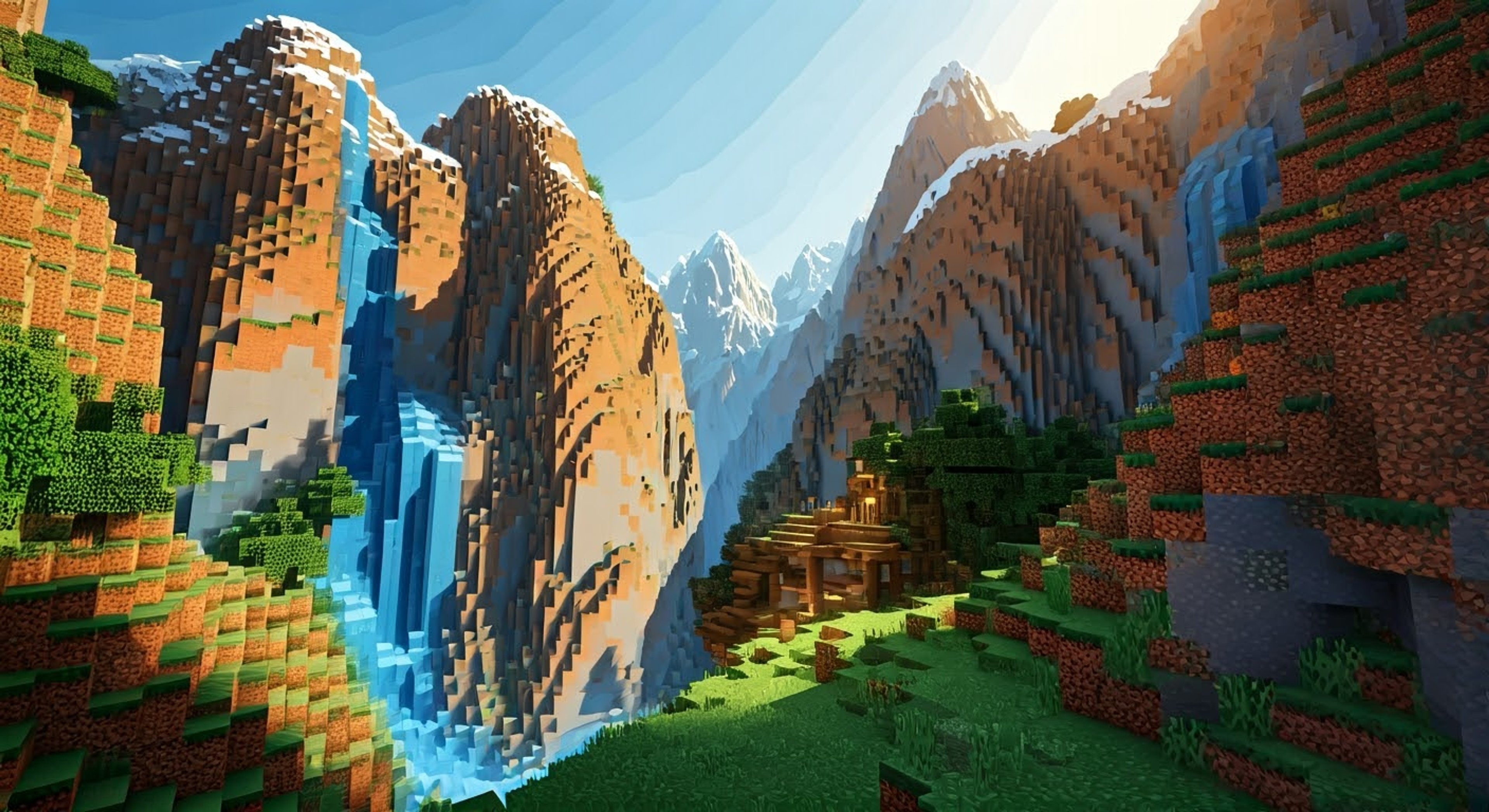 You join Alex in an ambitious project to build an epic castle high atop a rare mountain biome in Minecraft. Together you must gather rare materials, defend against monsters, and work as a team to construct a magnificent fortress in the sky. The build will test both your creativity and survival skills.