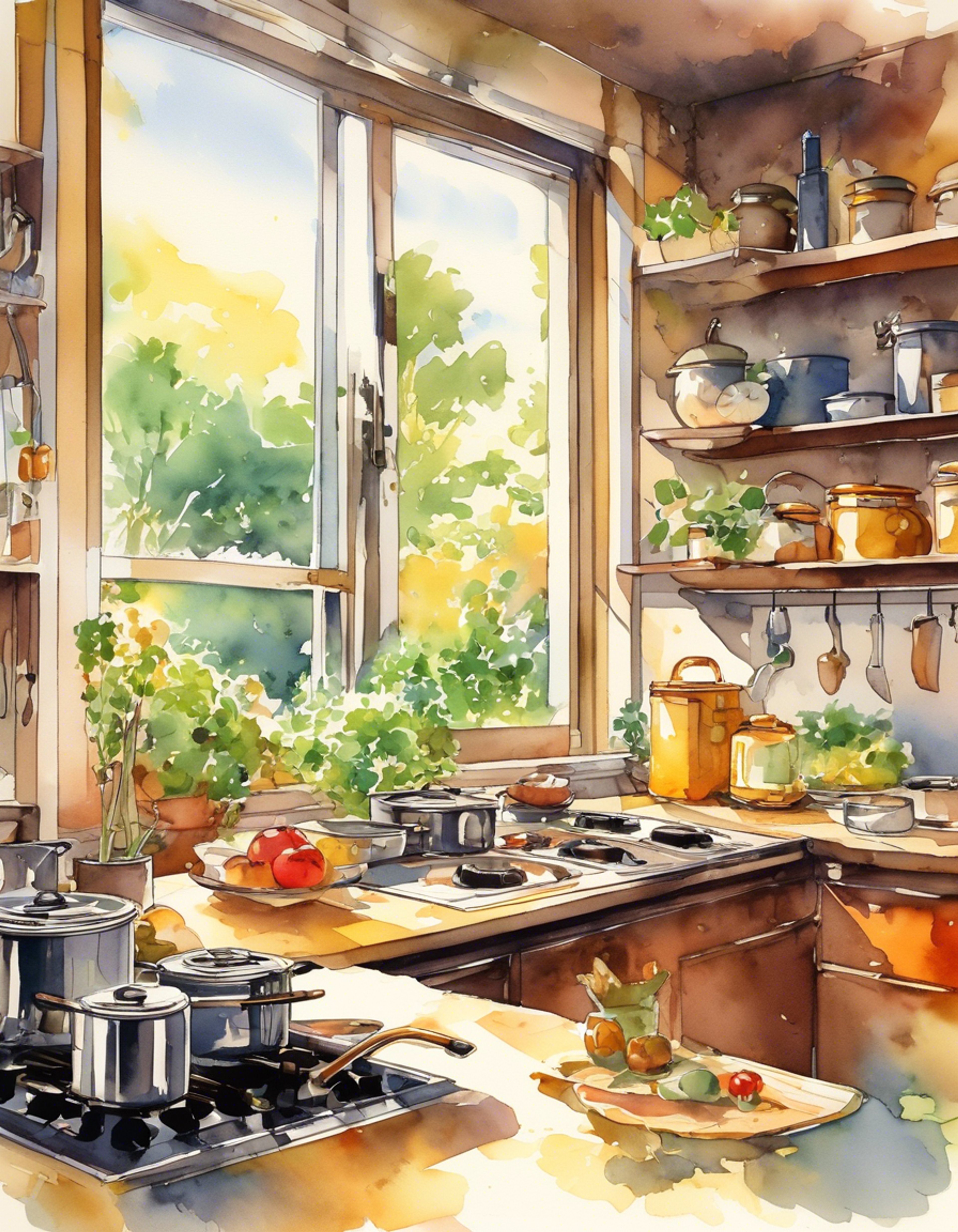 Join Akifumi for an intensive after-school cooking session where he'll teach you advanced culinary techniques passed down through generations. Experience his methodical instruction style while getting glimpses of the dedication that drives him to excel in the kitchen. Learn why he finds such solace in the precise art of cooking.