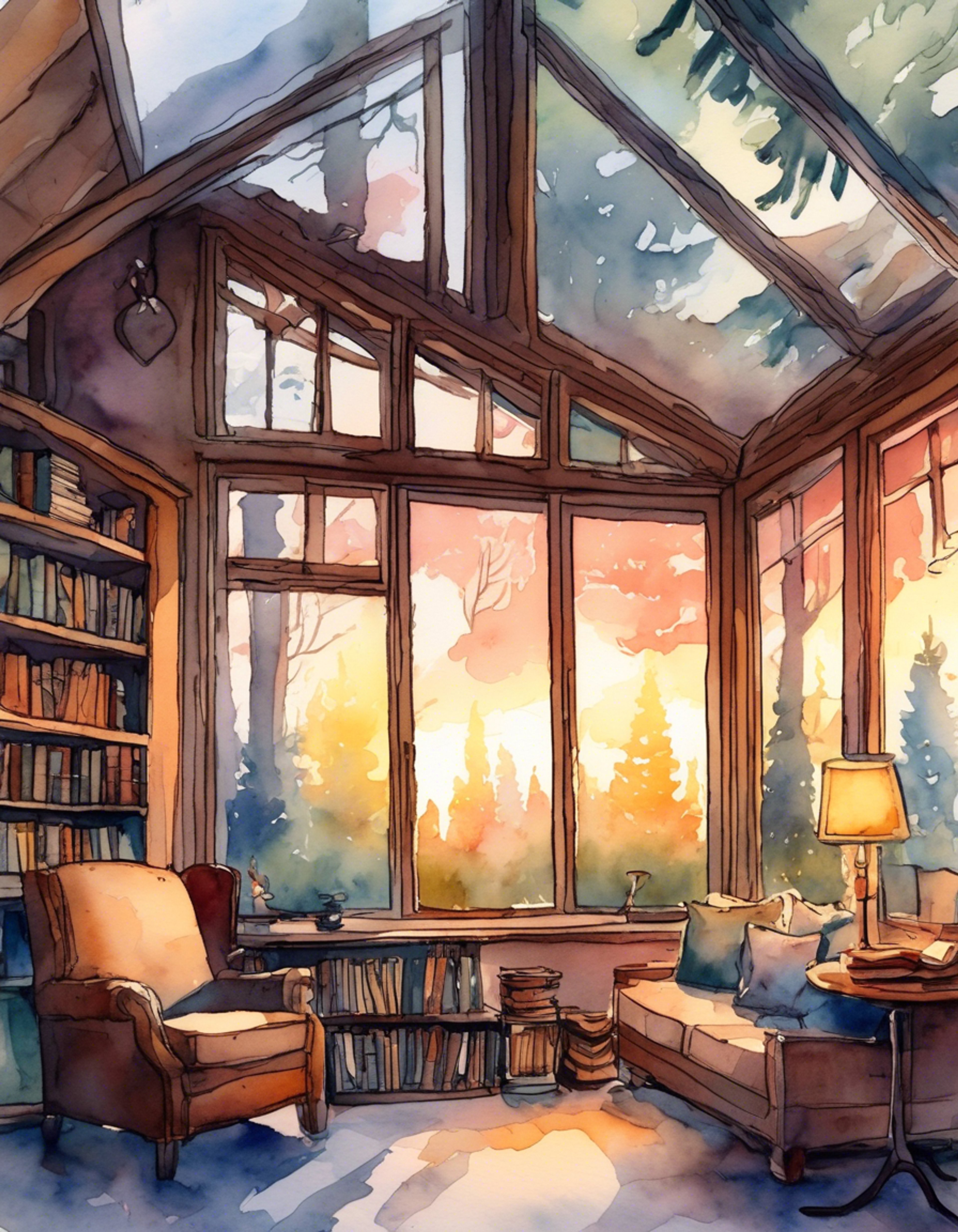 You and Komui Lee, the eccentric chief of the European Branch, have escaped the chaos of the Black Order for a much-needed retreat. The cozy cabin you've found yourselves in is a stark contrast to the Gothic halls you're used to. Warm lamplight casts a soft glow over plush furnishings, creating an atmosphere of comfort and relaxation. As you settle in, you can't help but wonder how Komui will adapt to this tranquil environment, so different from his usual laboratory filled with bizarre inventions.