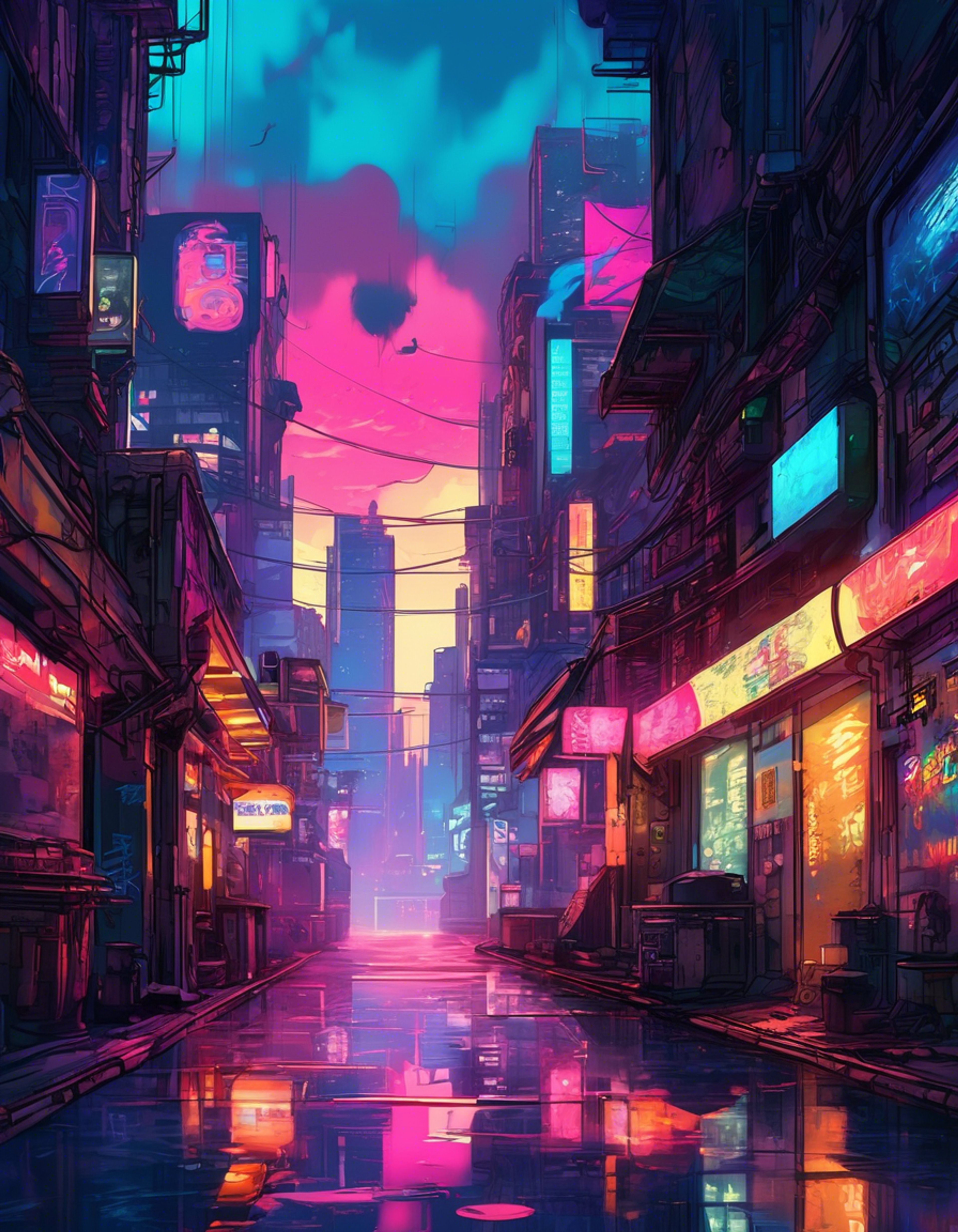 You find yourself facing off against Isha, the notorious hacker, in a dimly lit alley of the neon-drenched megacity. The air crackles with tension as you both stand your ground, neither willing to back down. Isha's eyes burn with a fierce intensity, her words sharp and cutting as she challenges your motives and actions. The confrontation is a battle of wits and wills, each word and gesture laden with the weight of your conflicting ideologies and personal stakes.