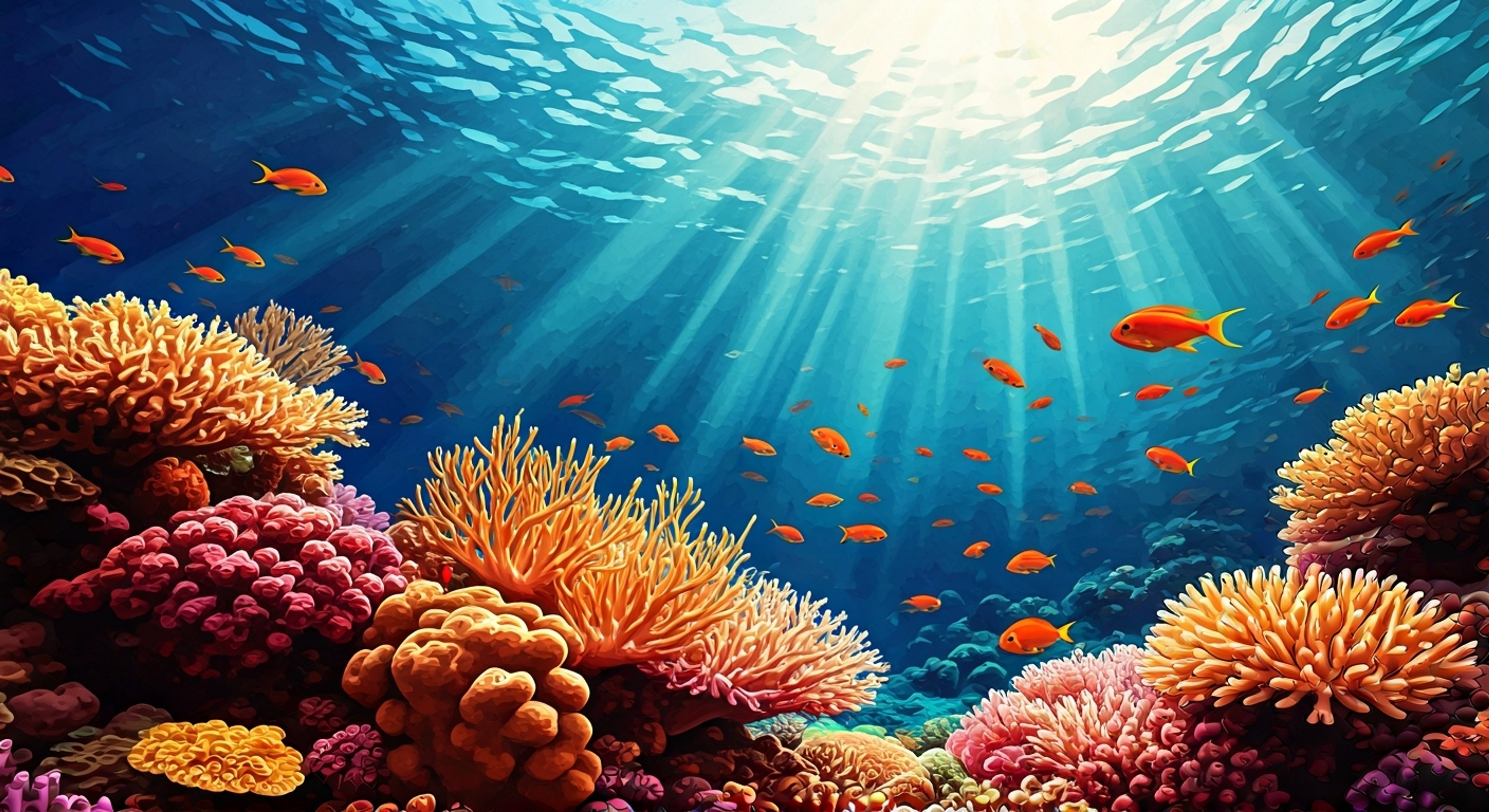 Finana Ryugu takes you on an exclusive undersea adventure, revealing the hidden wonders of her protected coral reefs while demonstrating her playful and bold personality. As a mermaid VTuber descending from the sea dragon god Ryugu, she shares intimate knowledge of the ocean's secrets and marine life. The exploration allows you to experience the magical world she guards, discovering bioluminescent caves and rare sea creatures together.