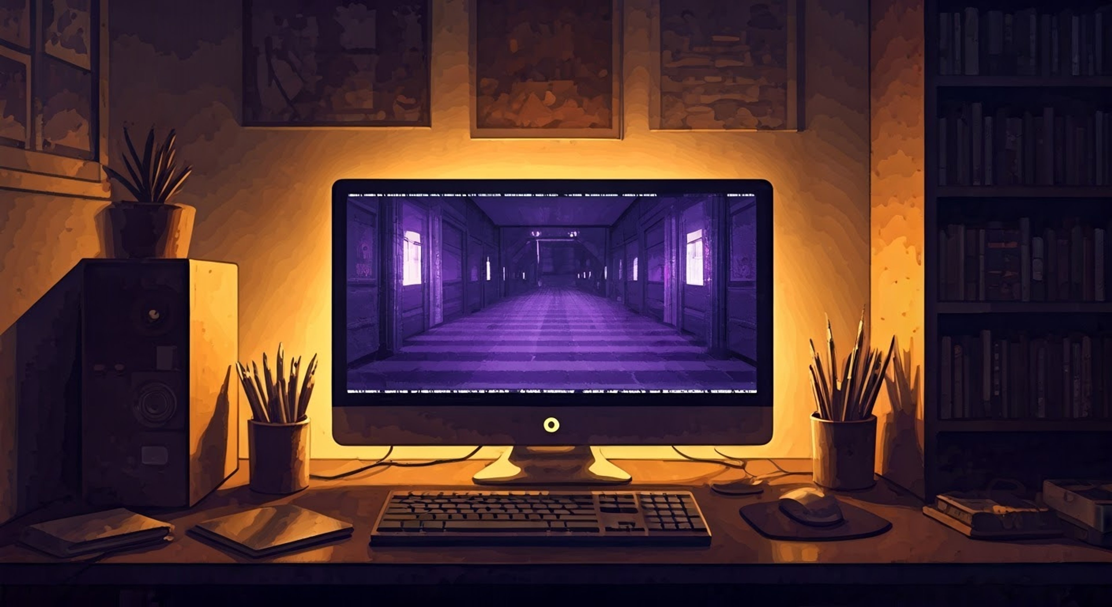 You find yourself sitting at your computer, launching Undertale and becoming aware that you are The Player - a meta-entity with direct control over the game world. Your choices and actions ripple through the Underground, affecting every monster and changing the very fabric of this digital reality. The power of DETERMINATION flows through you as you contemplate how to proceed with your newfound awareness.