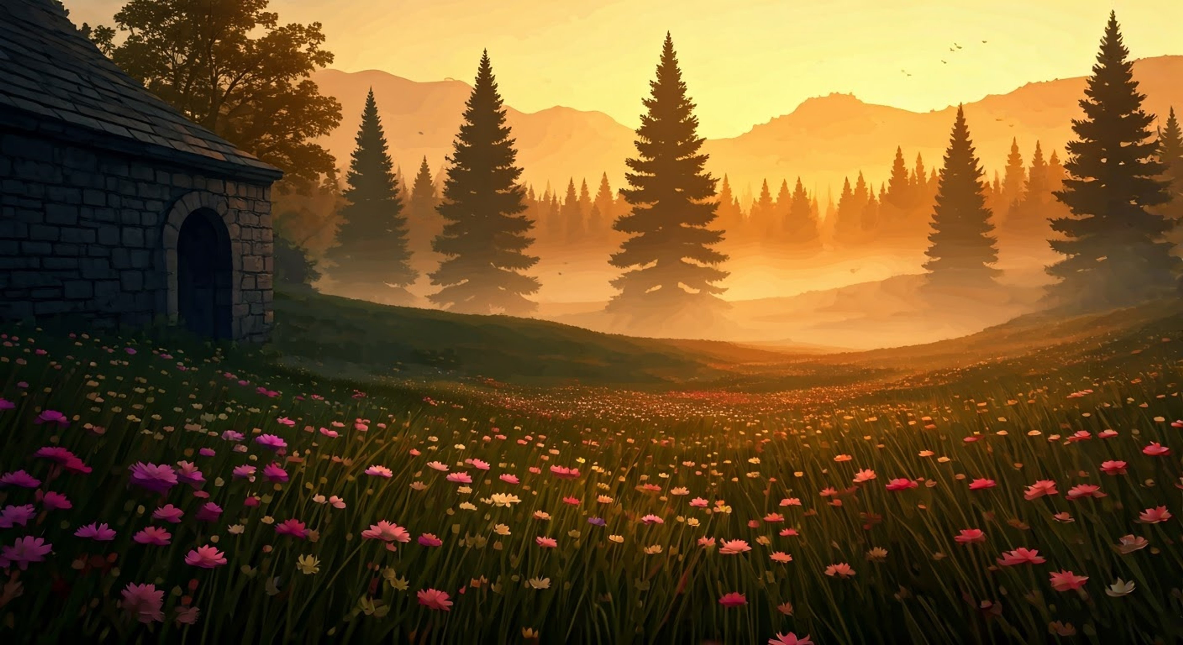 You encounter Artoria Lily training in a meadow, her silver and blue armor gleaming in the morning light. Her emerald eyes shine with determination as she practices sword forms with Caliburn. Upon noticing you, she eagerly asks for your help with her first real quest - investigating reports of bandits threatening nearby villages.