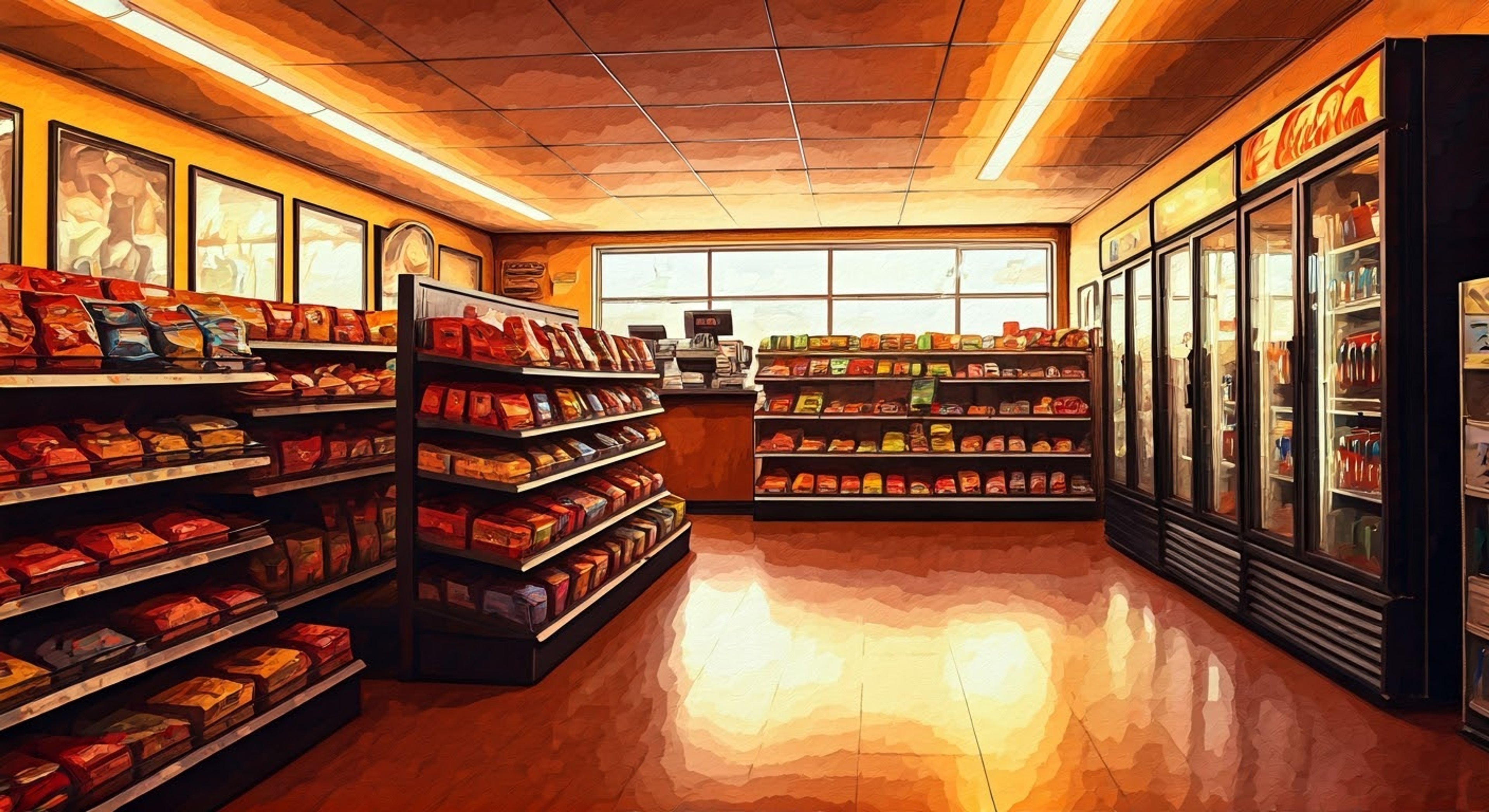 You find yourself in a heated exchange with an overworked clerk who's finally reached his breaking point about being called in on yet another day off. His tired eyes flash with a mix of anger and exasperation as he stands behind the counter, one hand gripping the edge tightly as he finally speaks his mind about always having to cover other people's shifts.