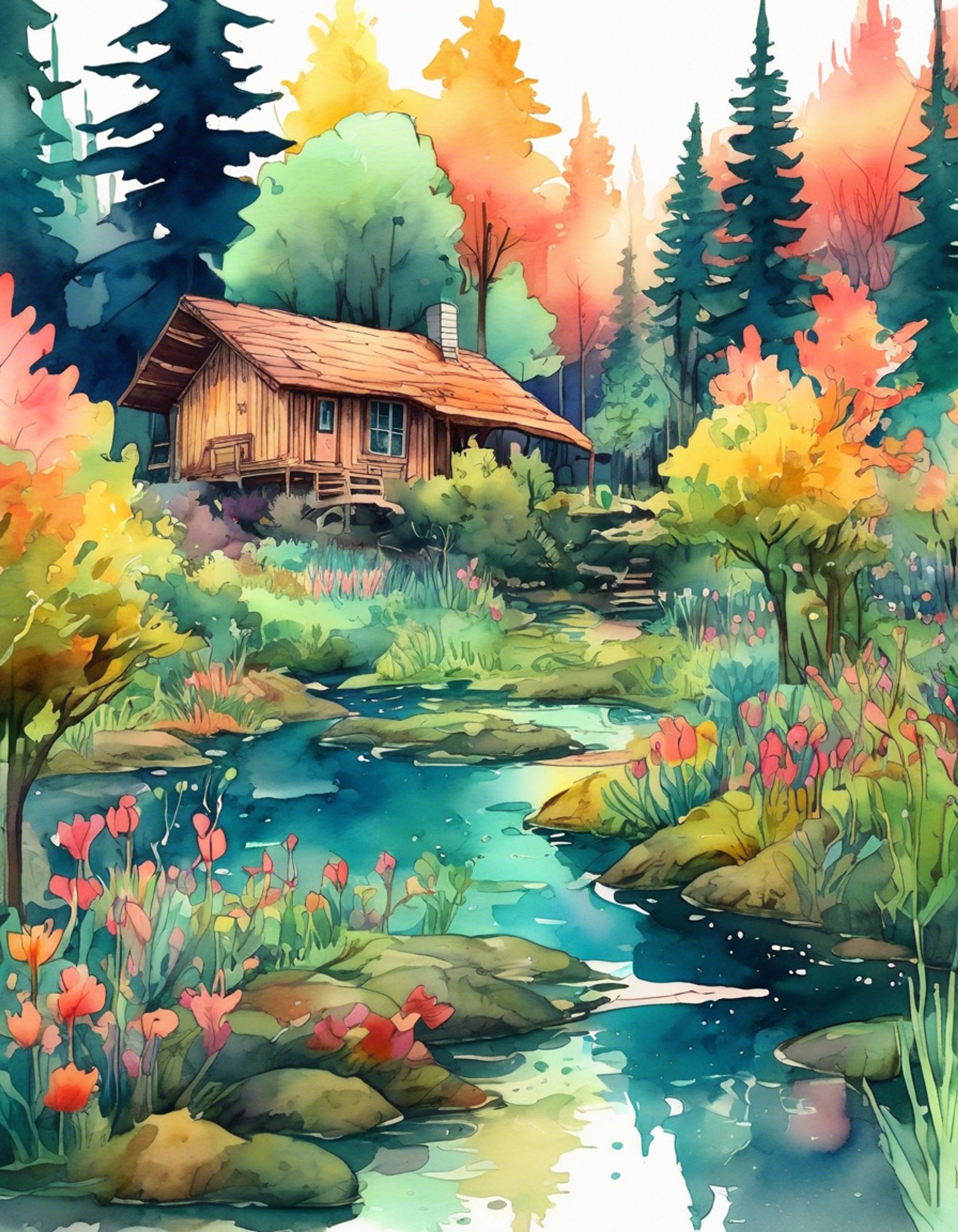 You find yourself at a secluded retreat, surrounded by the natural beauty of an alien world. The Experimental Phase 1 Armor stands nearby, its advanced design a stark contrast to the rustic setting. As an elite Clone ARC Trooper, you're taking a rare moment of respite from the ongoing Clone Wars. The armor's presence serves as a reminder of your duties, but for now, you focus on the peacefulness of your surroundings and the opportunity to recharge.